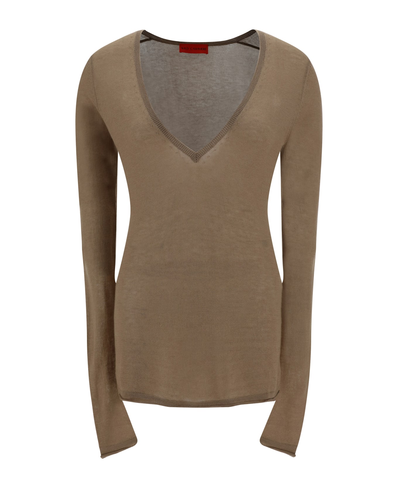 Wild Cashmere Sweater - Taupe 190 ニットウェア