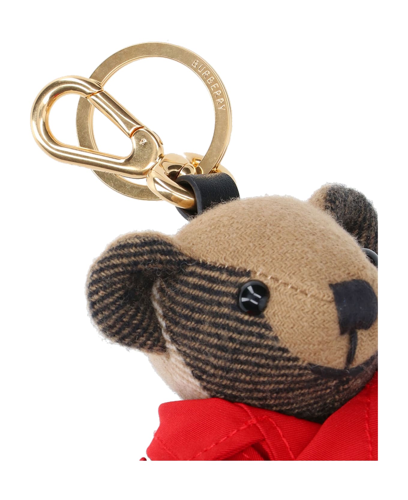 Burberry Charm Keychain Bear "thomas" - Red