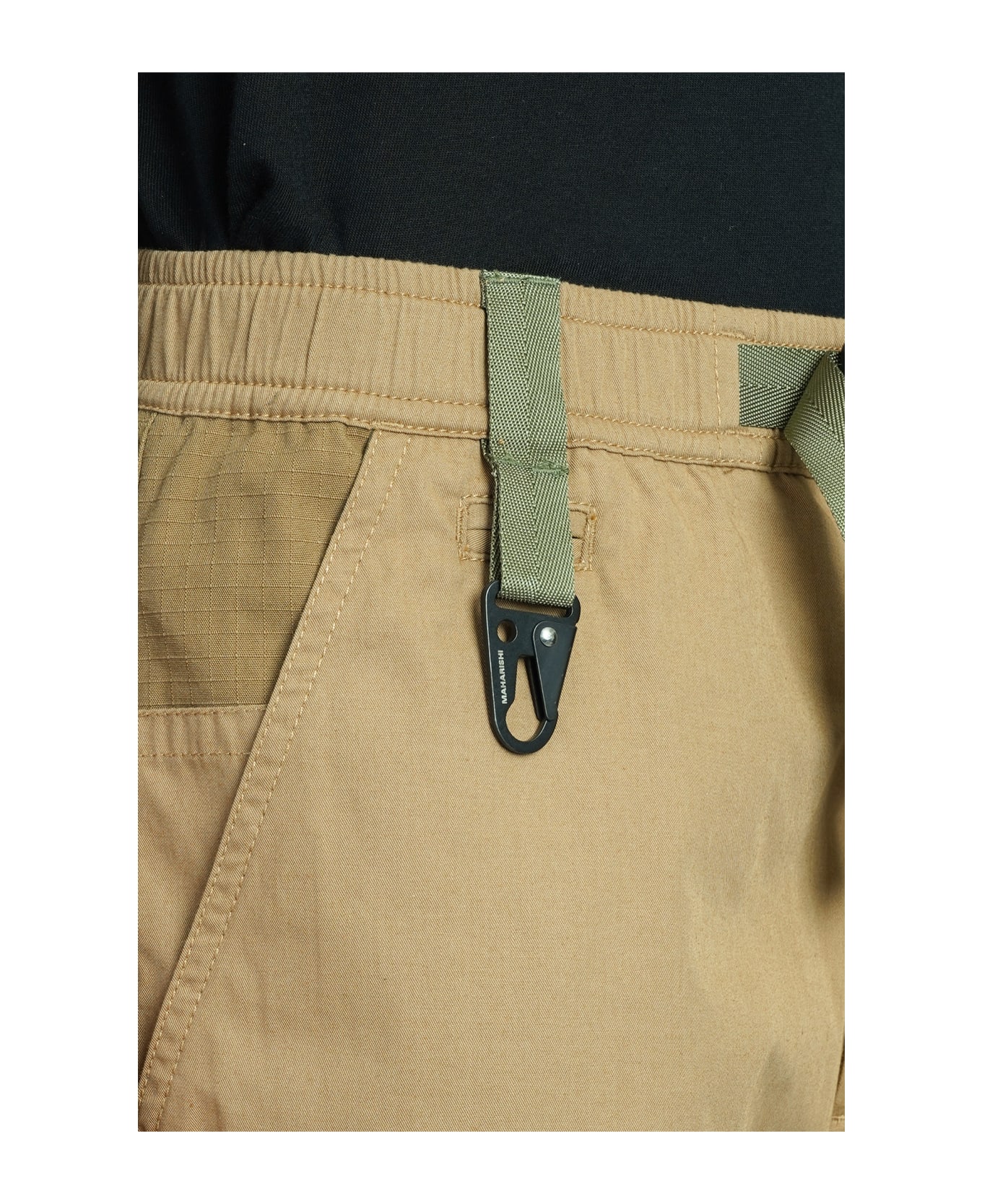 Maharishi Pants In Beige Cotton - beige
