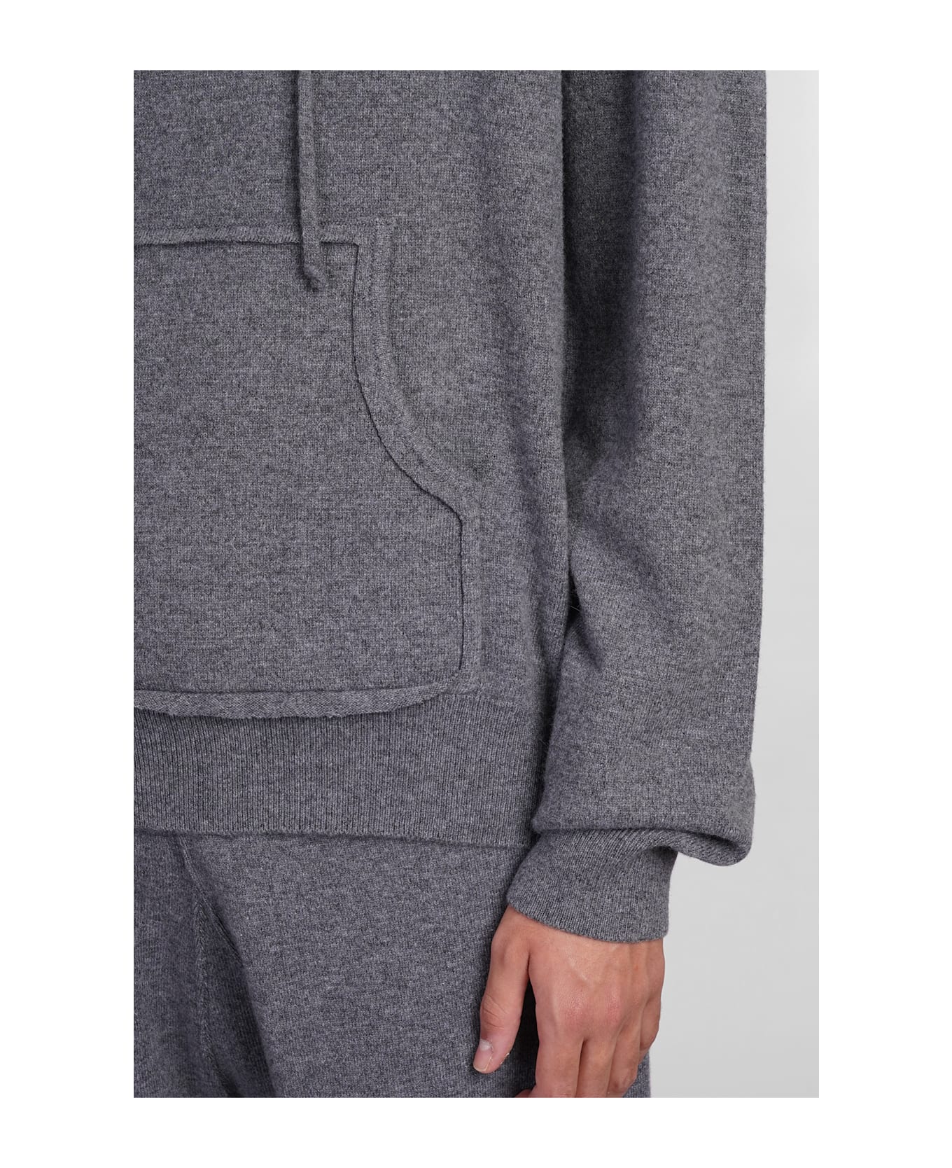 Maison Margiela Grey Wool Blend Sweater - grey