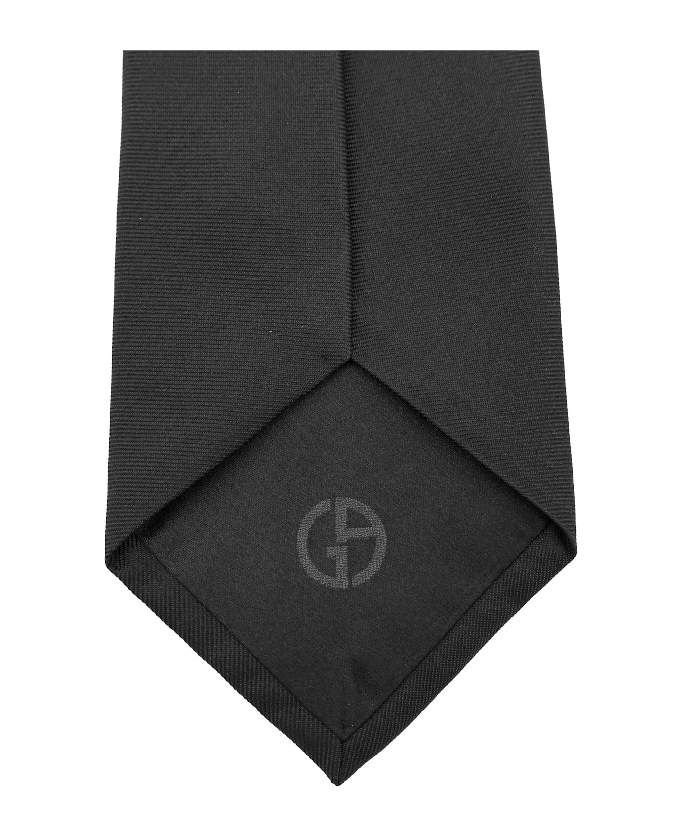 Giorgio Armani Silk Tie - Black