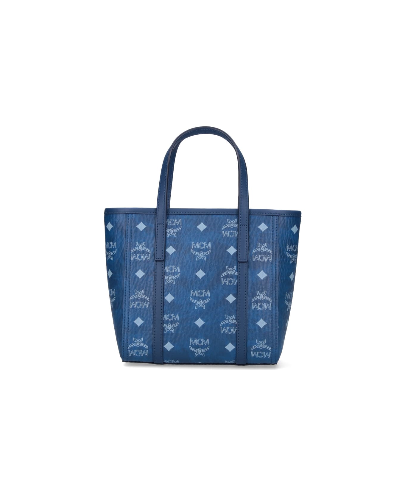 MCM 
toni Shopper
 Small Tote Bag - Blue