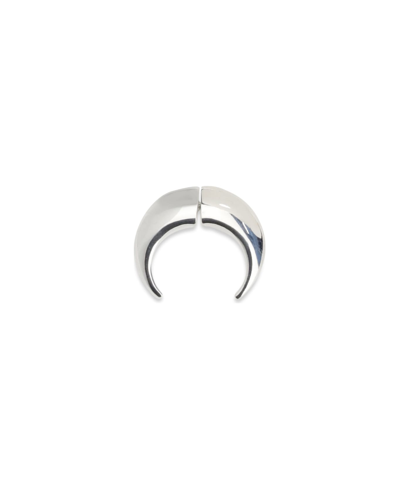 Marine Serre Regenerated Moon Stud Earring