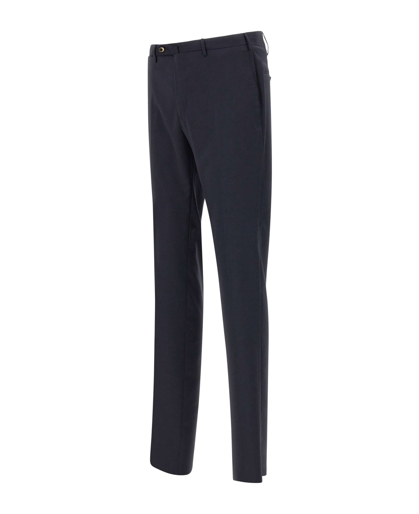 PT Torino 'techno Washable Wool' Wool And Cotton Blend Pants - Non definito