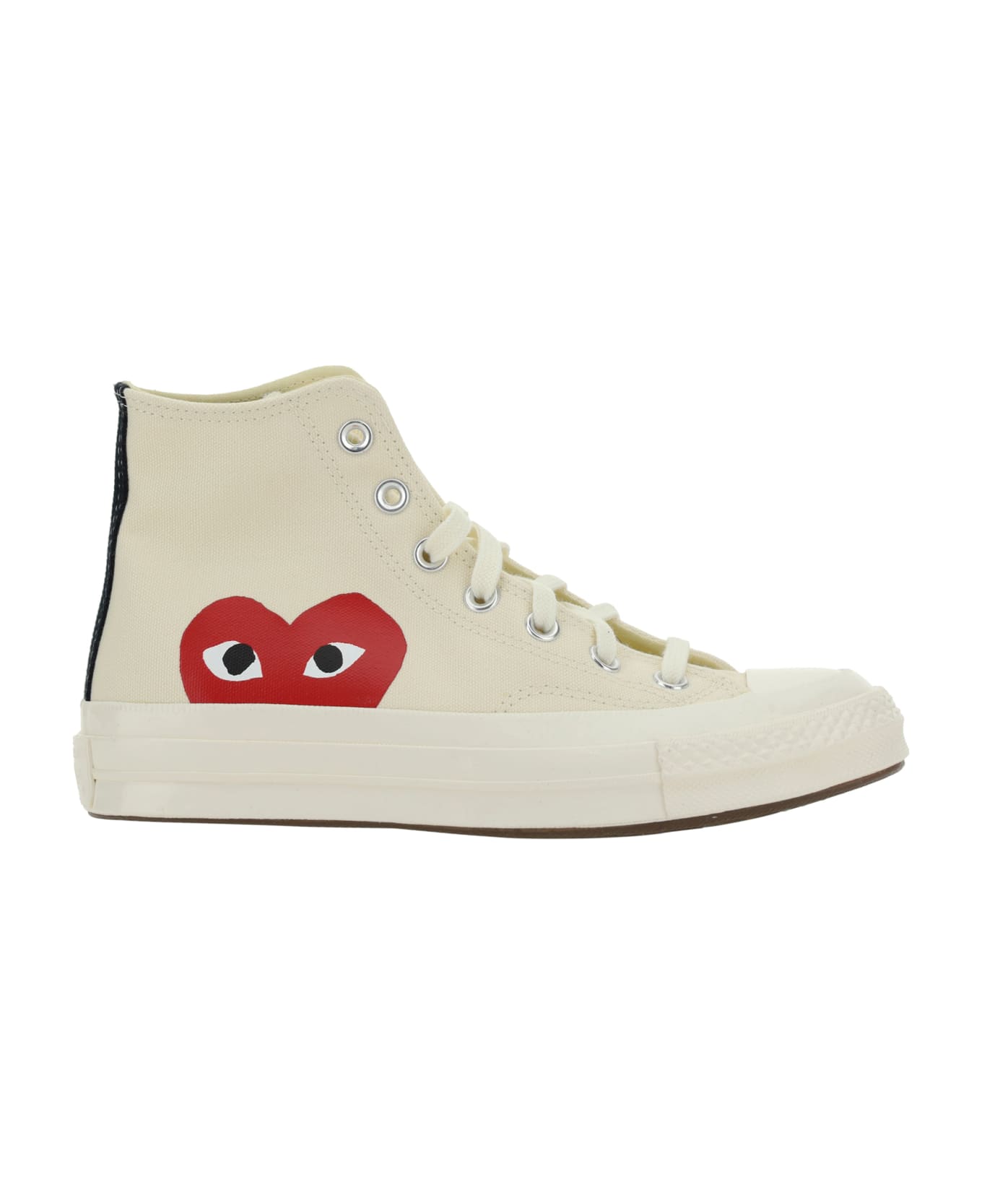 Versace des Garçons Play High Chuck Taylor Sneakers - White