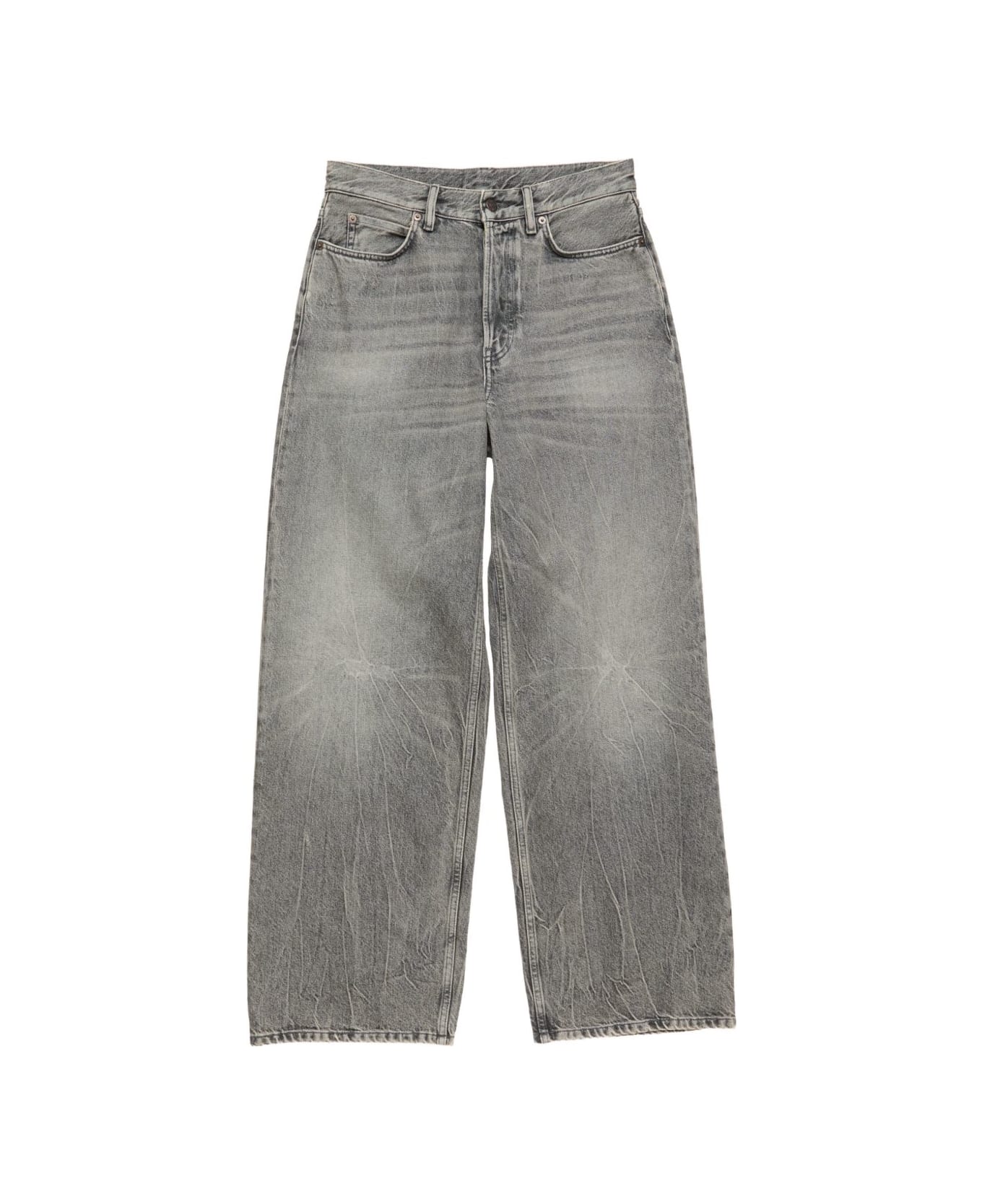 Acne Studios Denim Cotton Jeans - Black