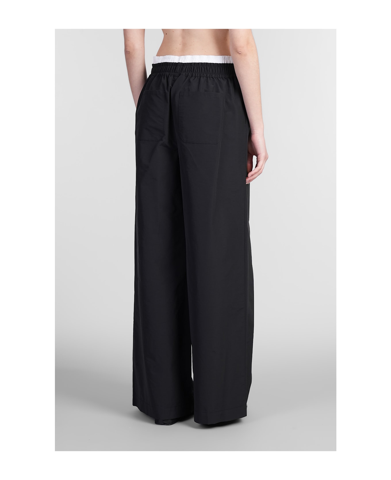 Simkhai Olly Pants In Black Cotton - black