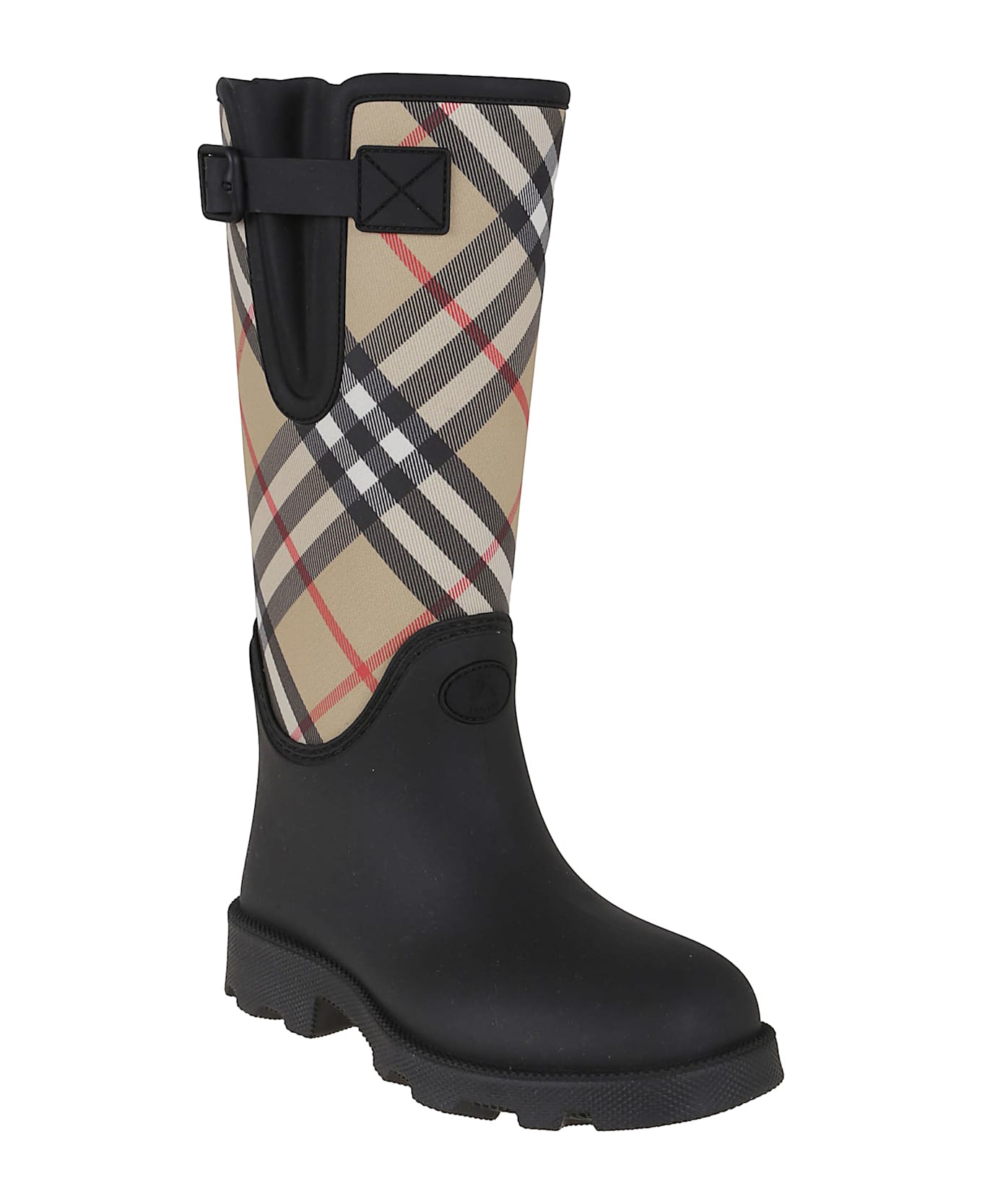 Burberry Womens Shoes Lf Marsh Stamp - Black