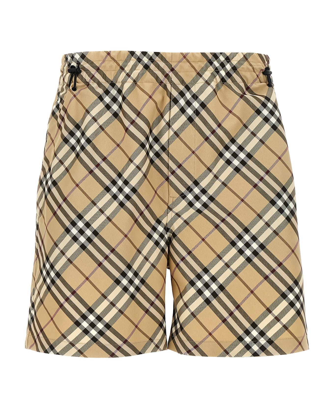 Burberry Check Waterproof Bermuda Shorts - Multicolor