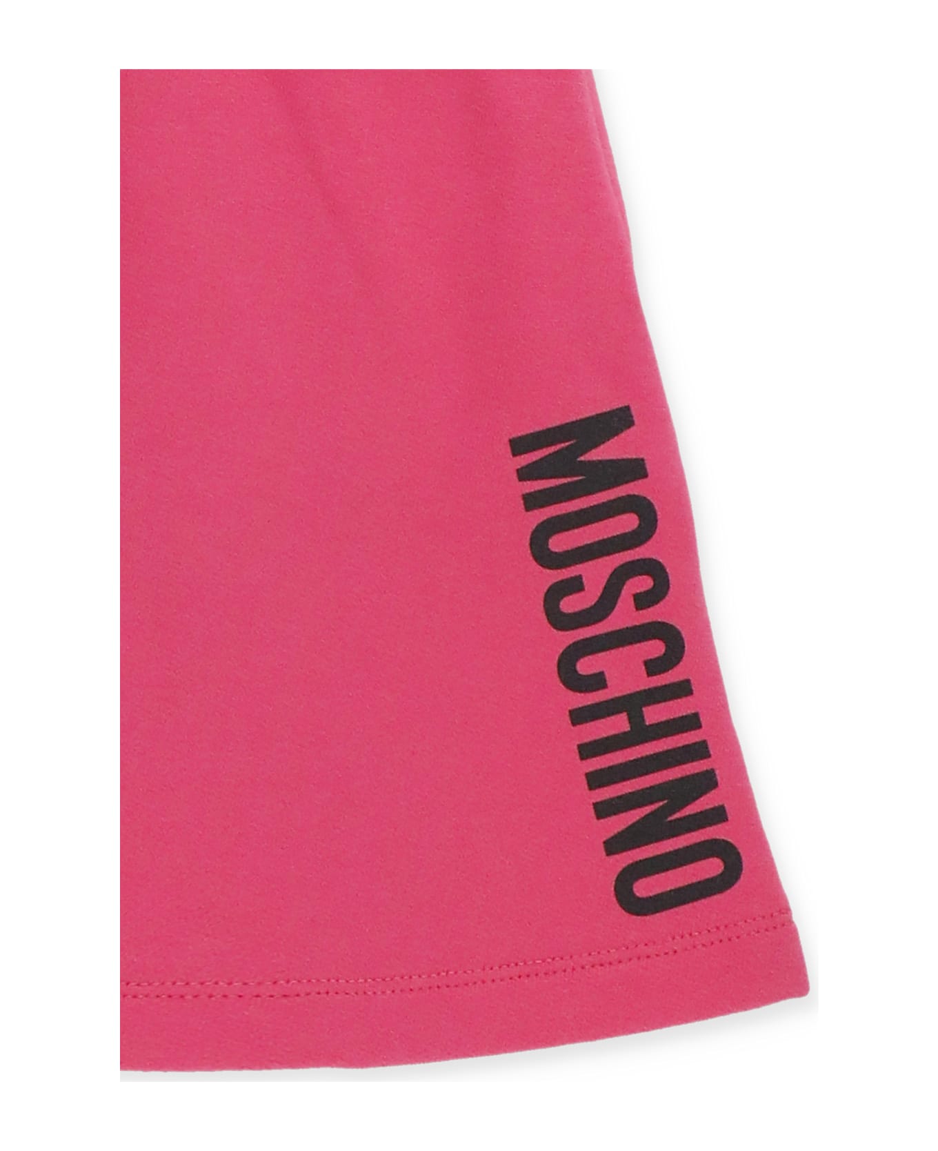 Moschino Skirt With Logo - Fuchsia