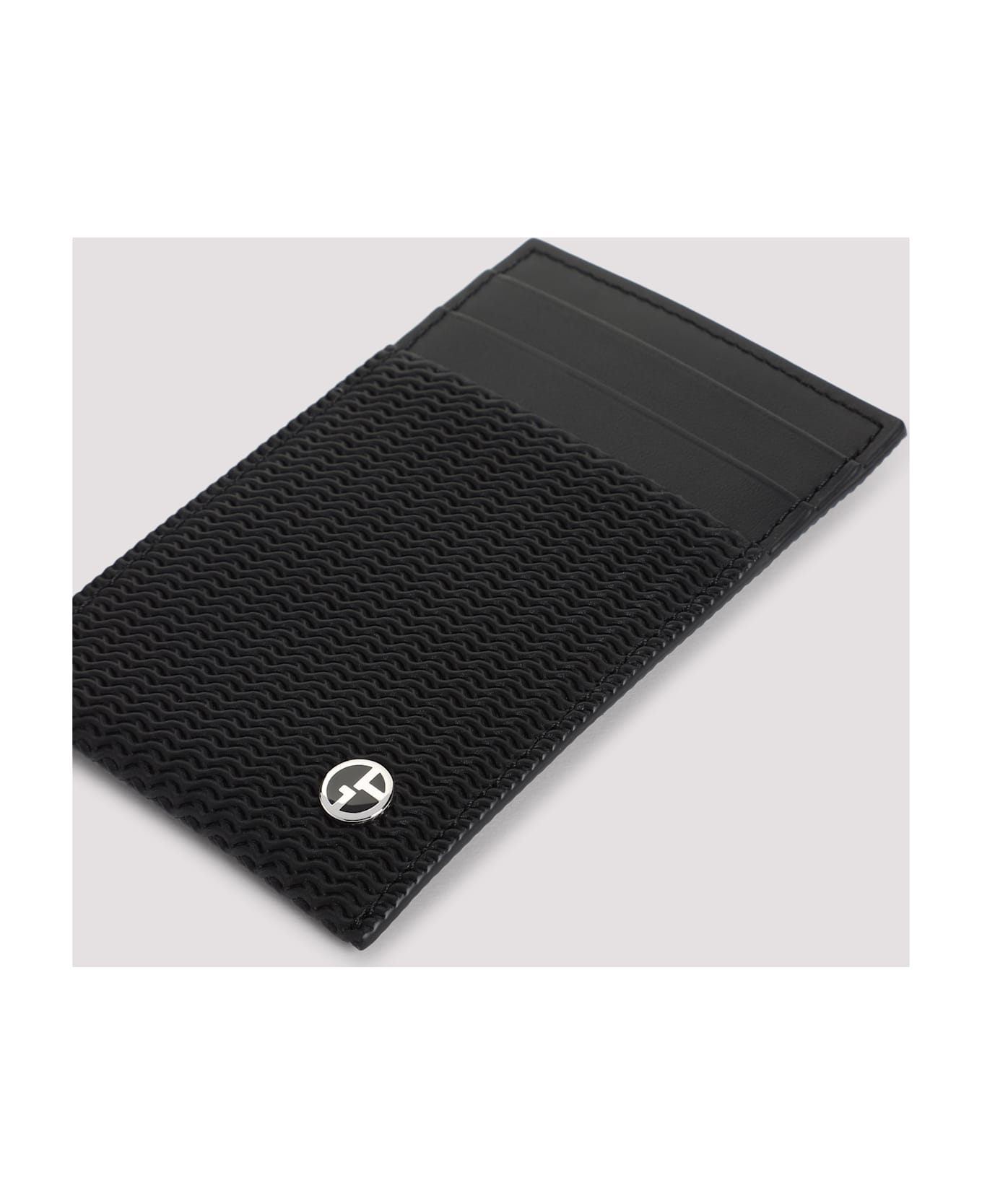 Giorgio Armani Credit Card Holder - Nero