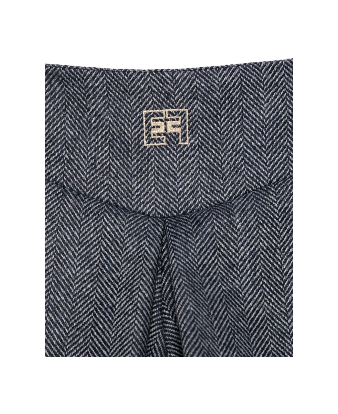 Elisabetta Franchi La Mia Bambina Shorts - Blue