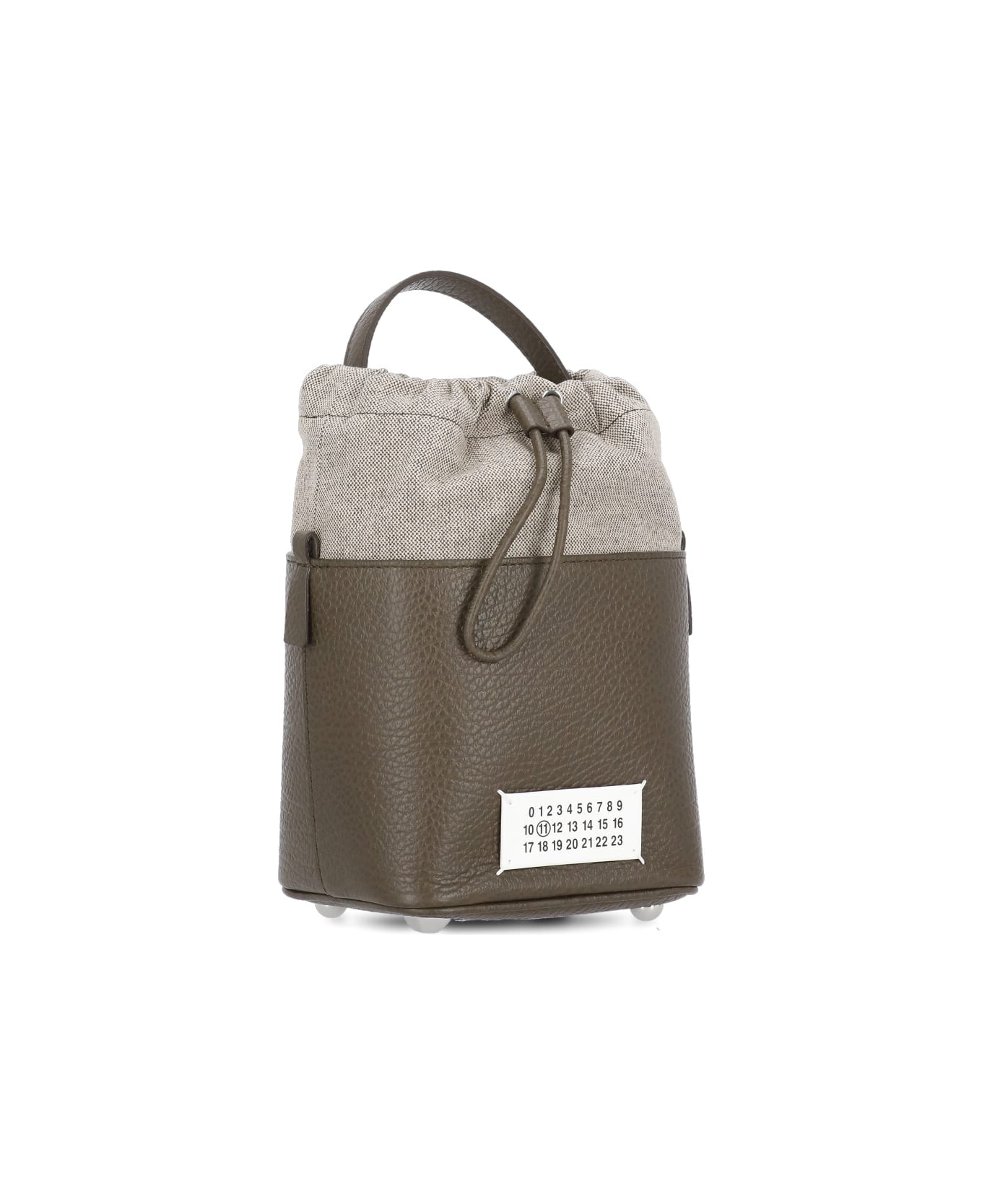 Maison Margiela Small Bucket Bag '5ac' - Brown