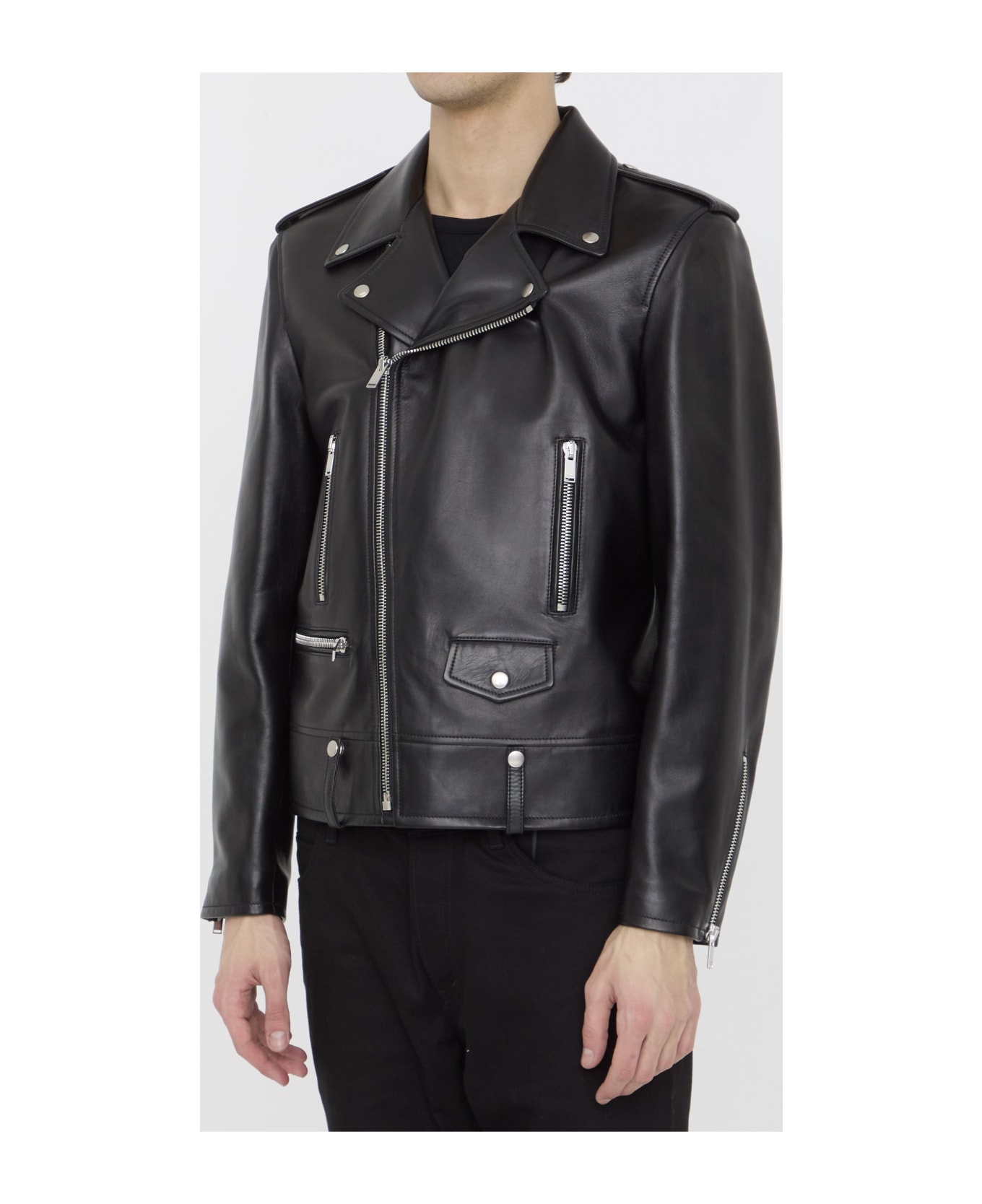 Saint Laurent Motorcycle Jacket - Nero