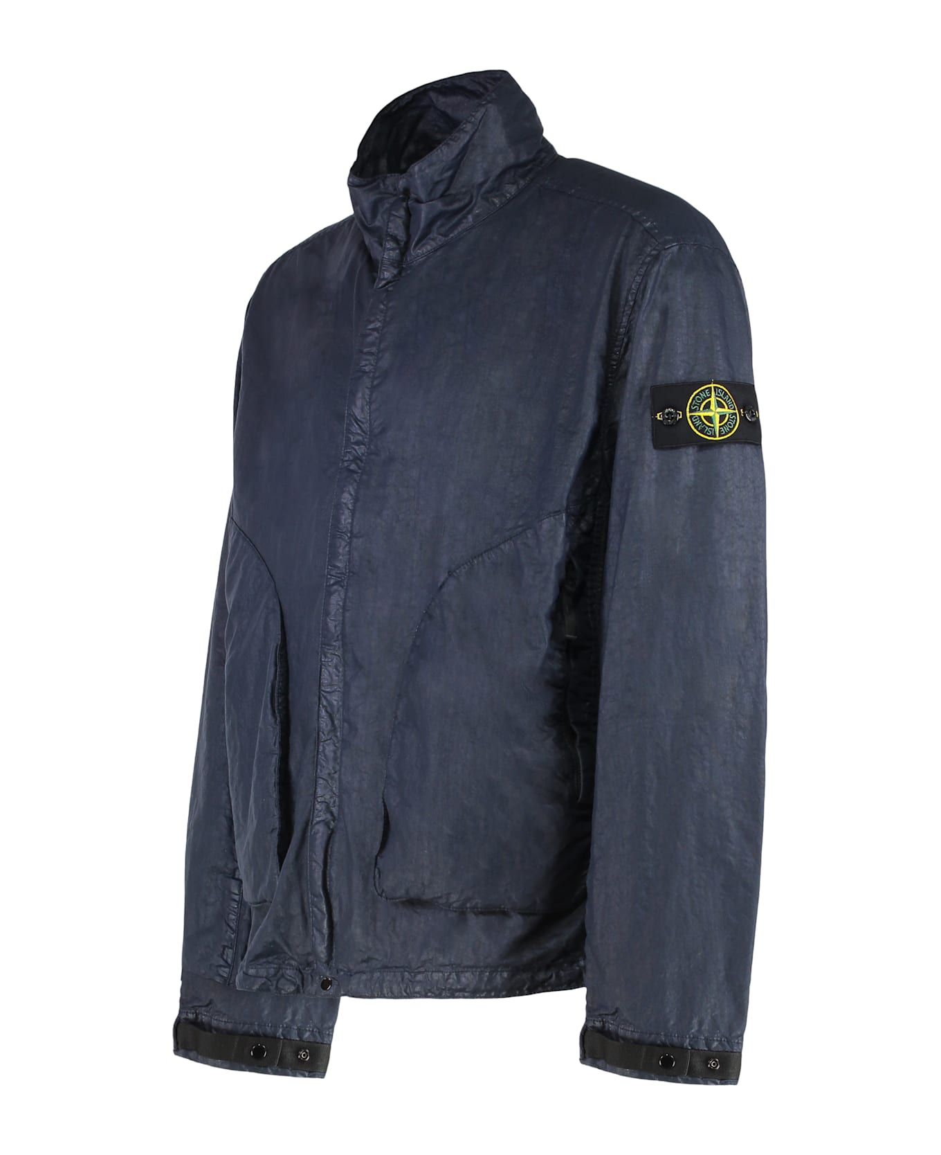Stone Island Techno Fabric Jacket - blue