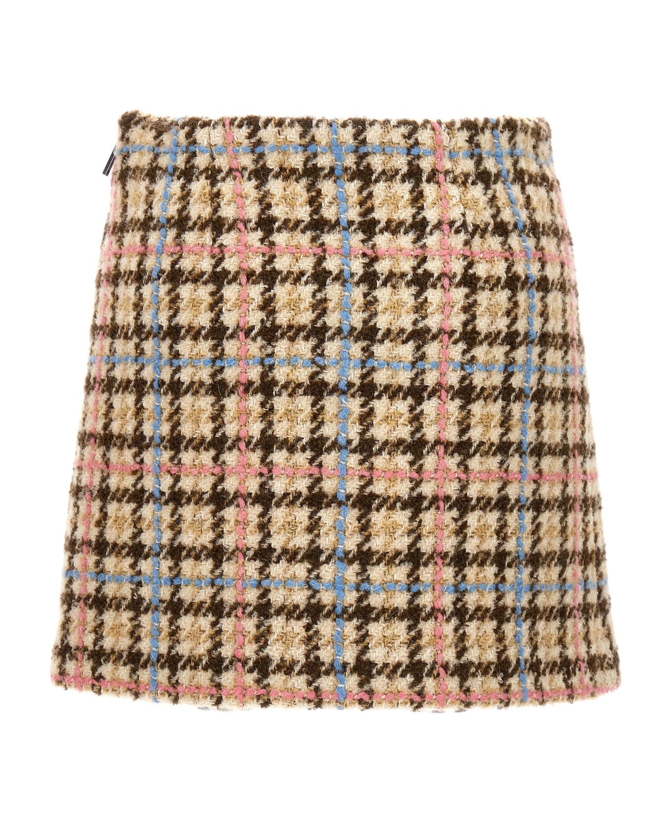 MSGM Tweed Skirt - Multicolor
