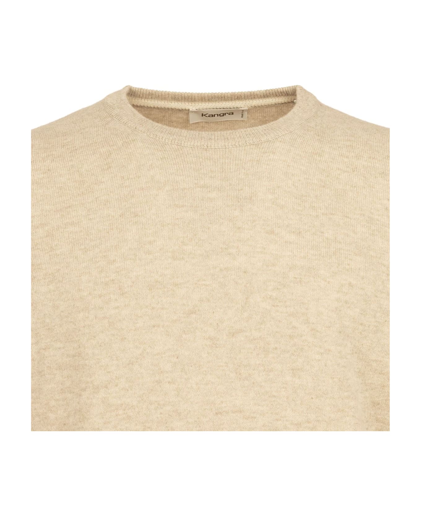 Kangra Beige Wool And Cashmere Sweater - Beige