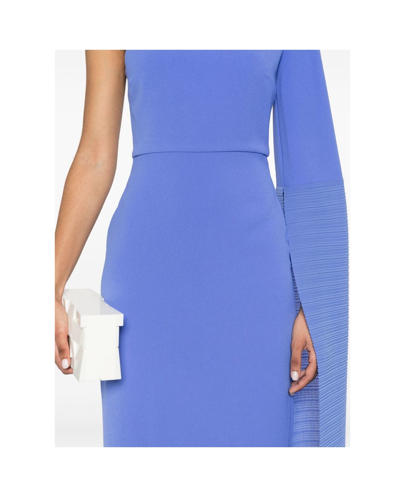 Solace London Sylvia Maxi Dress - Blue