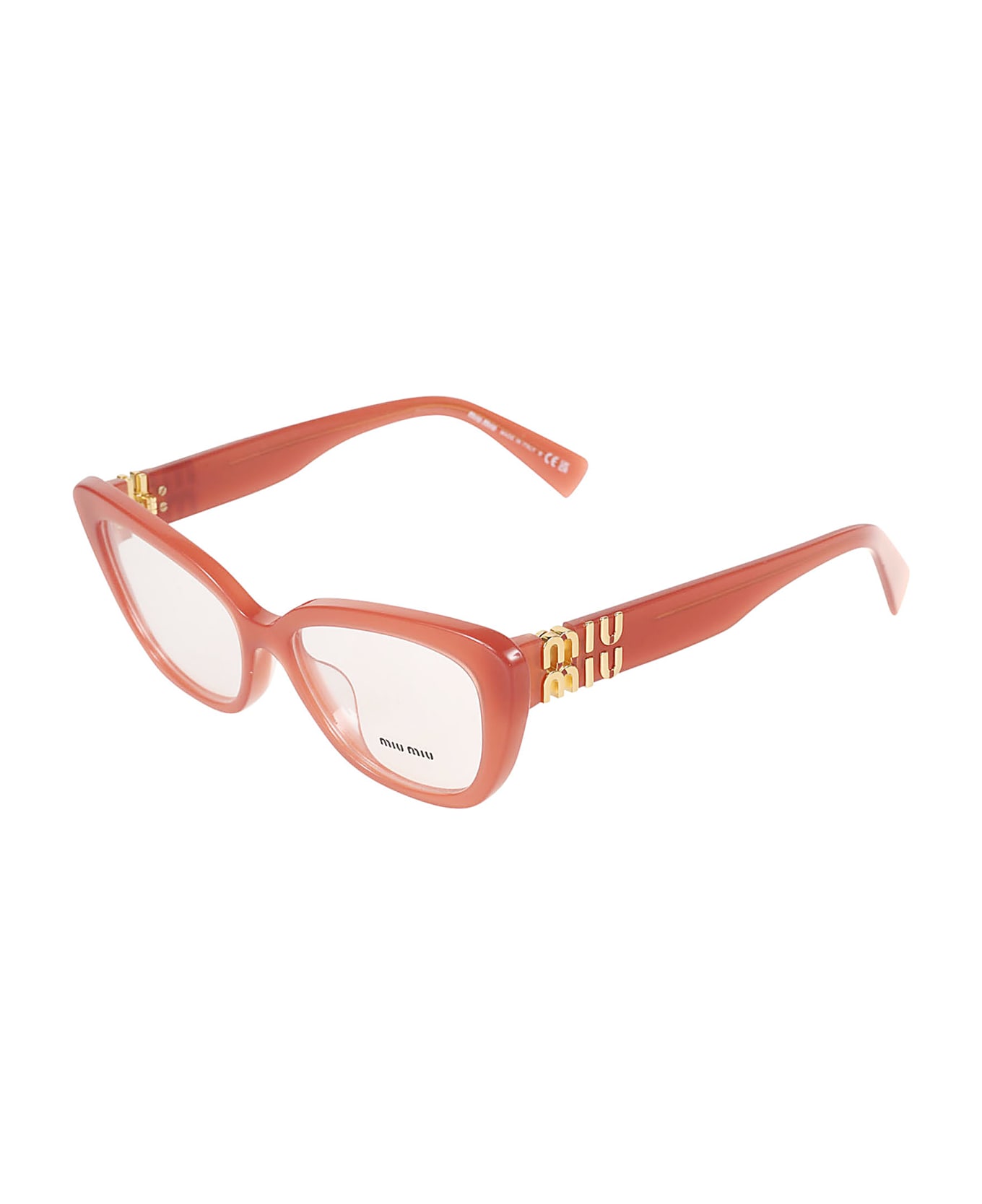 Miu Miu Metal Hinges Cat-eye Glasses - 10M1O1