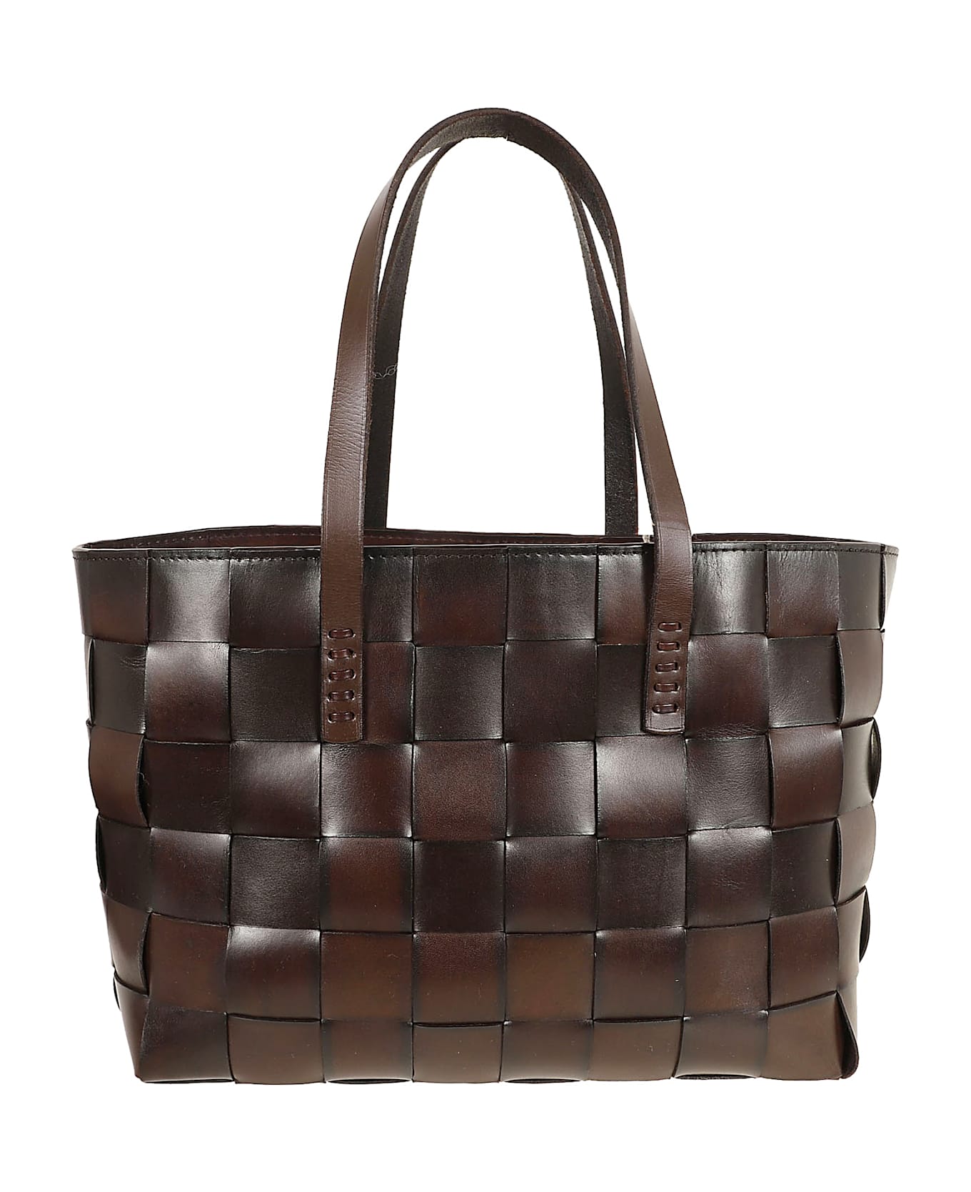 Dragon Diffusion Box Weave Basket 4cm Straps - Dark Brown