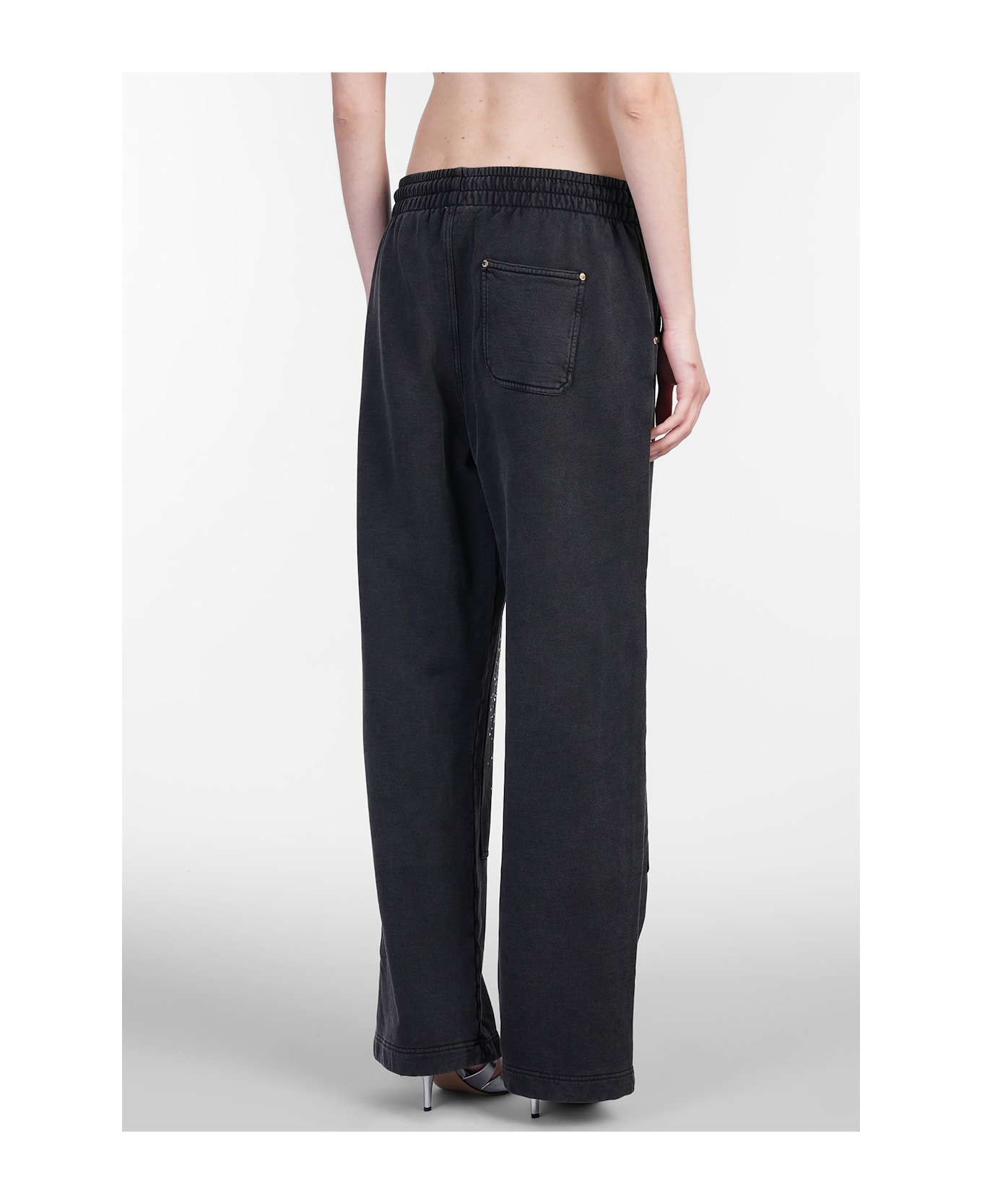 Casablanca Pants In Black Cotton - black