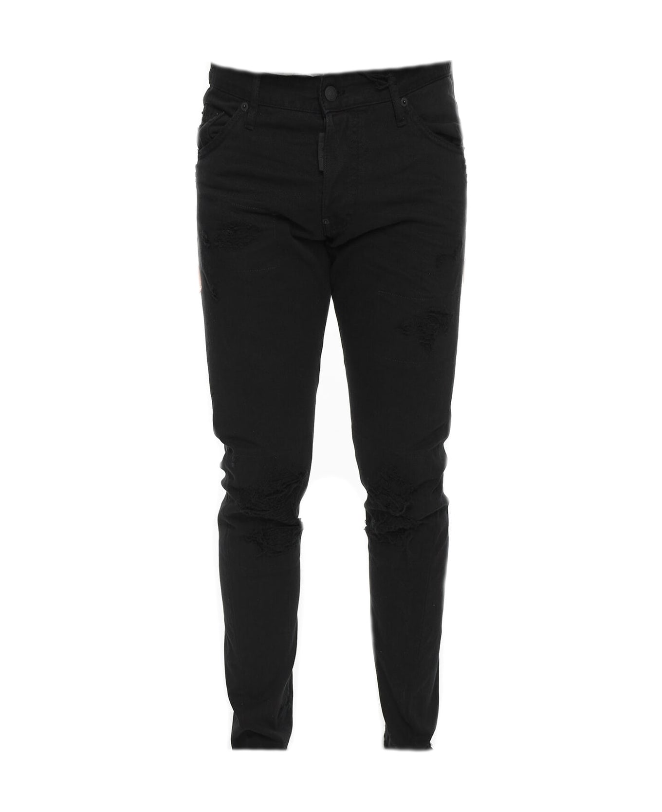 Dsquared2 Black Bull Skater Jeans - Black