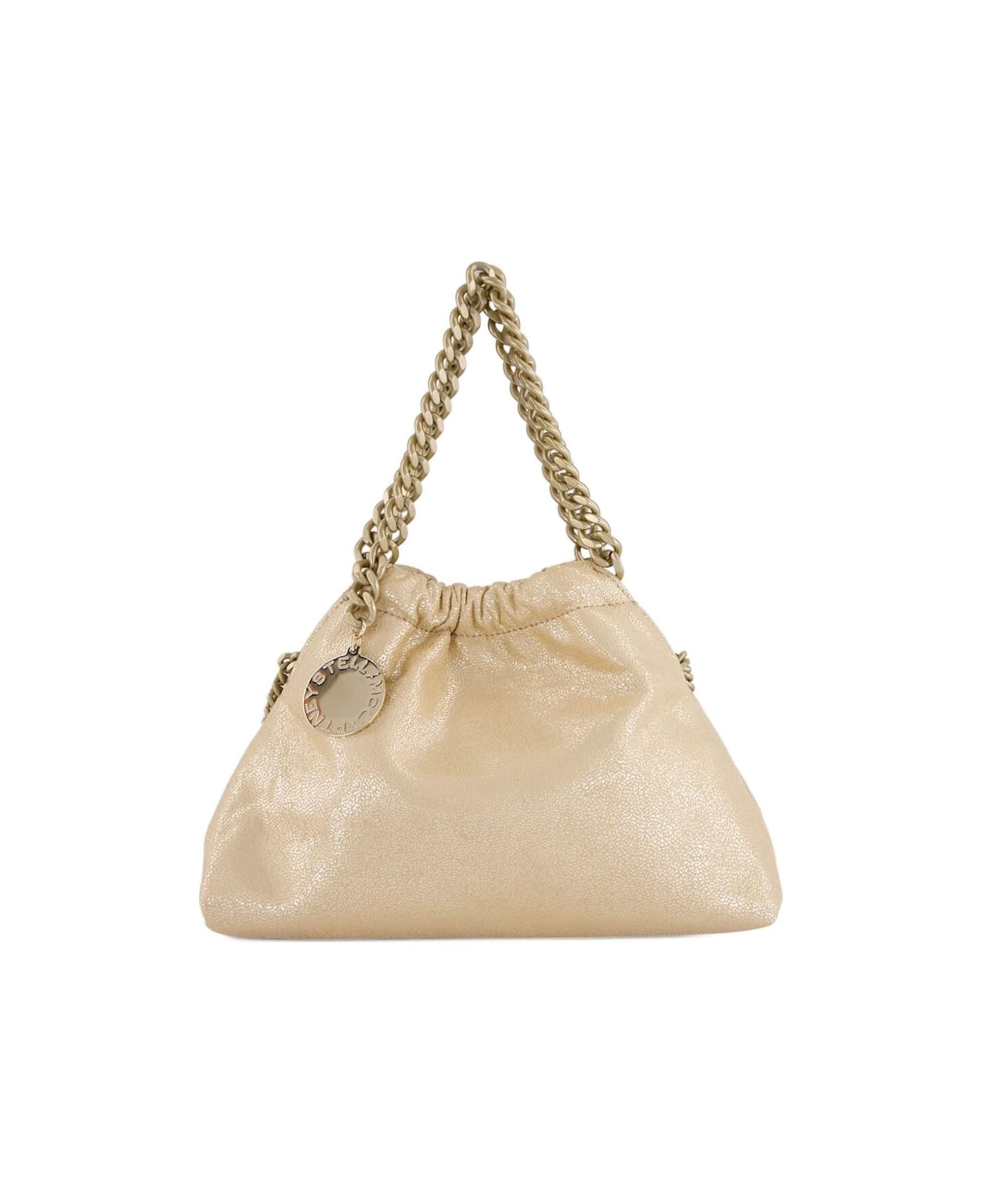 Stella McCartney Falabella Mini Drastring Tote - Gold