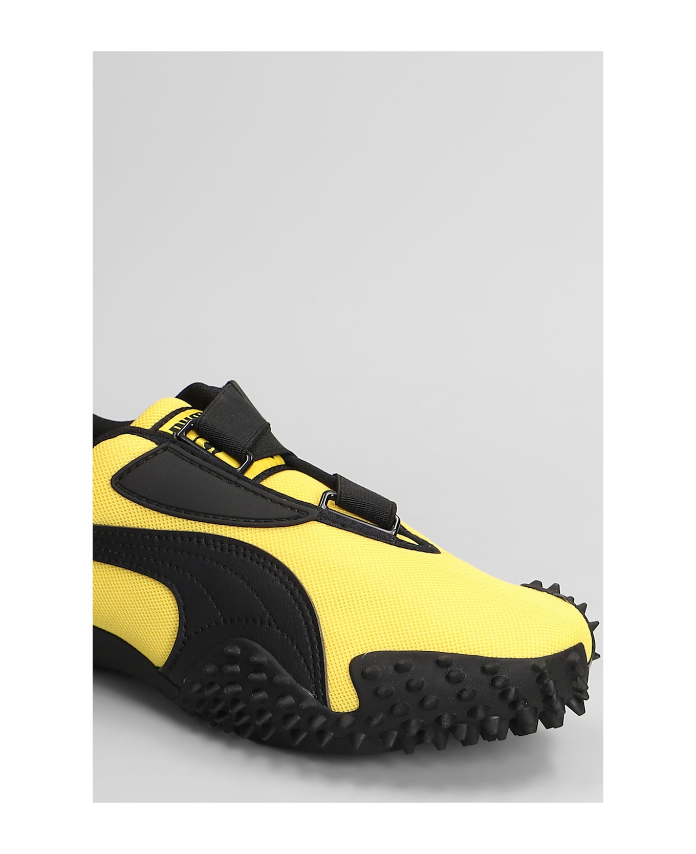 Puma Mostro Og Prime Sneakers In Yellow Leather And Fabric - yellow