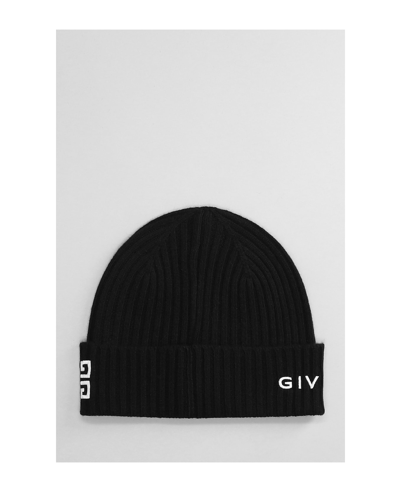 Givenchy Hats In Black Wool - black