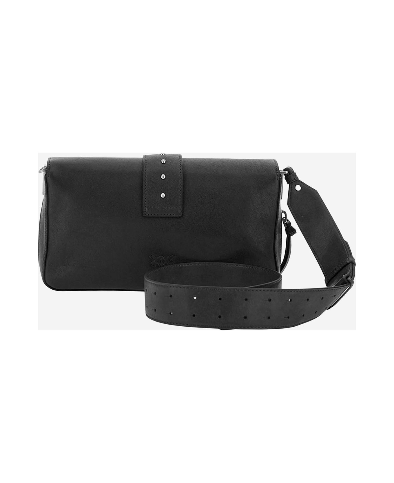 Pinko Classic Love Bag Slouchy Shoulder Bag - Black