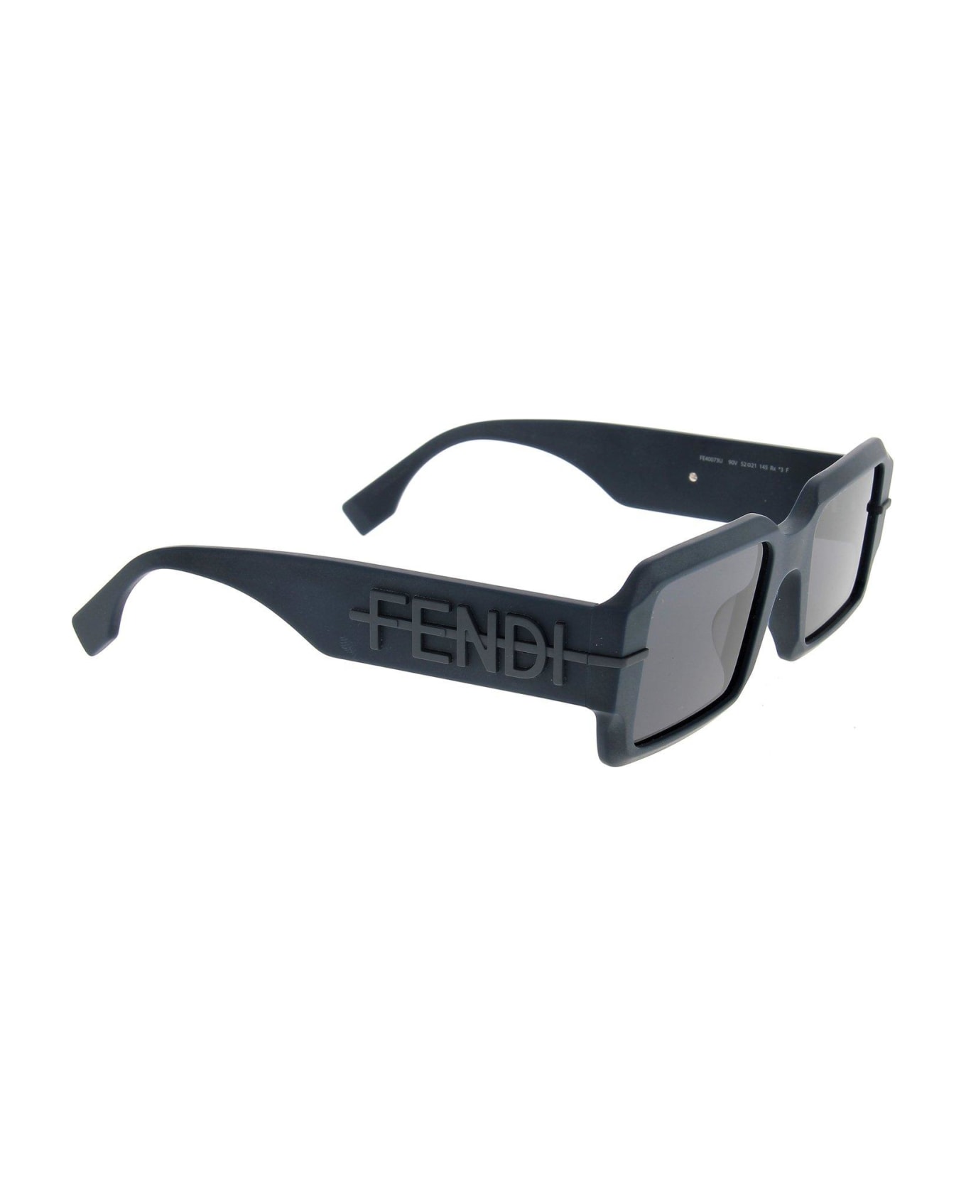 Fendi Eyewear Rectangle Frame Sunglasses - 90v