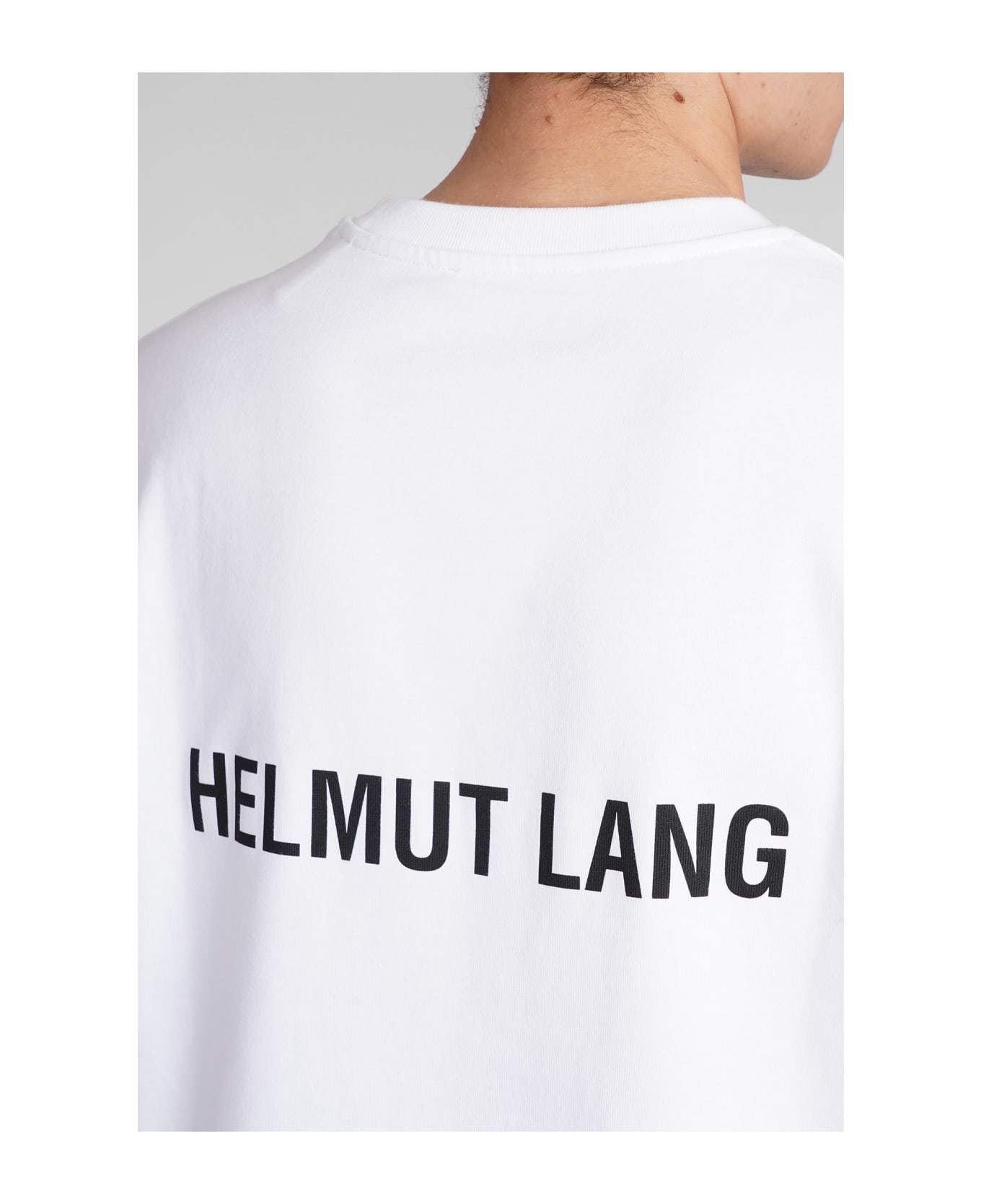 Helmut Lang T-shirt In White Cotton - white