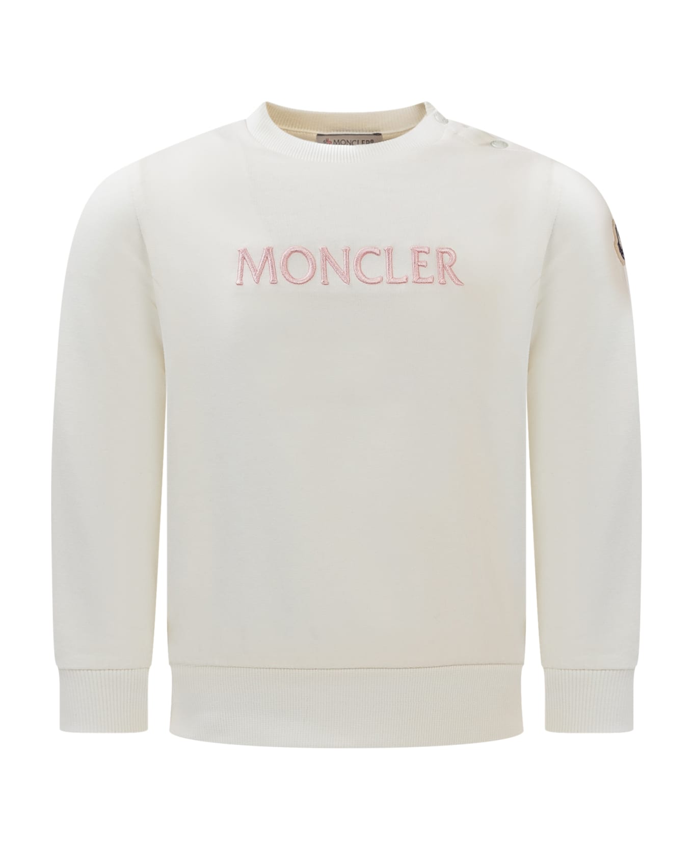 Moncler Logo Sweatshirt - BIANCO