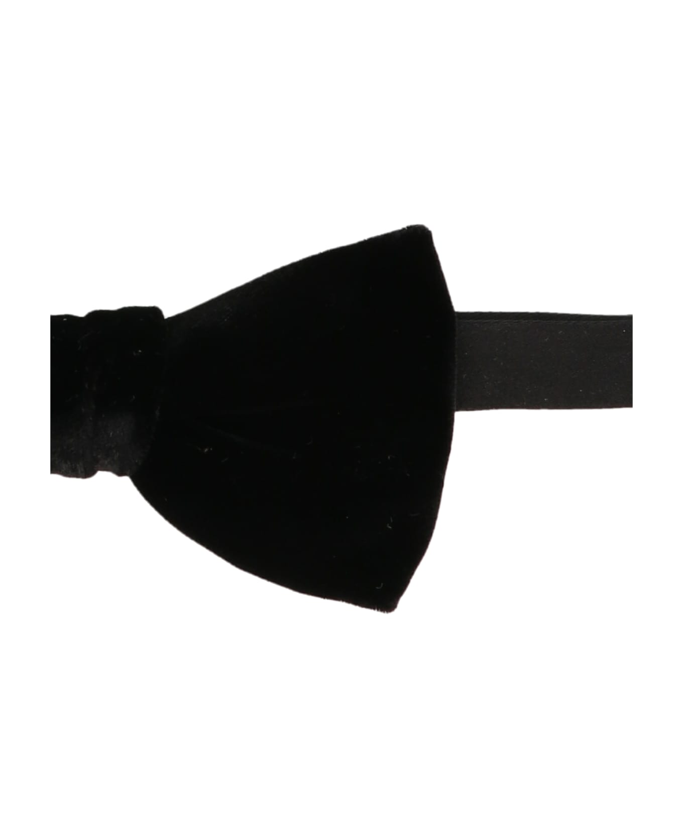 Saint Laurent Velvet Papillon - Black