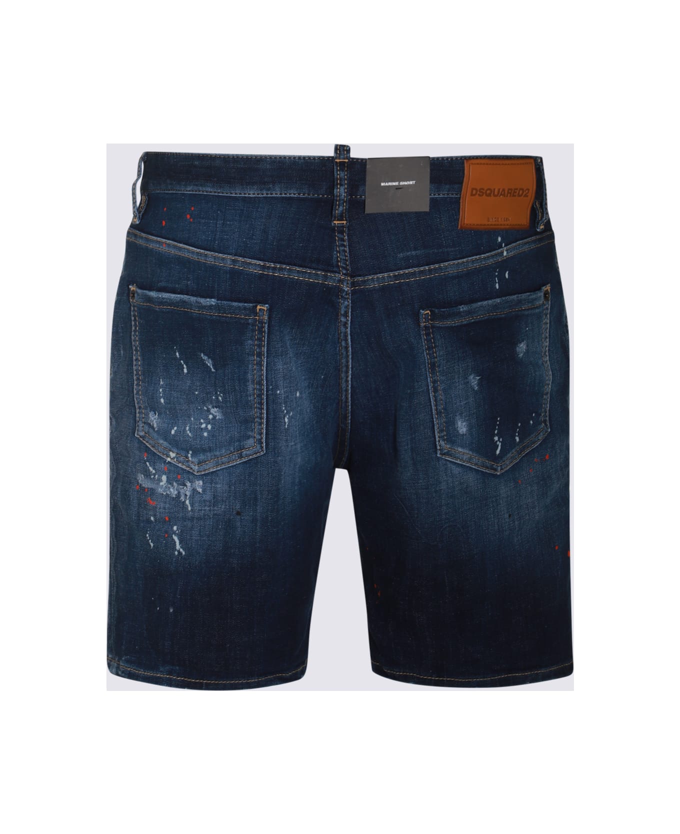Dsquared2 Marine Denim Shorts - NAVY BLUE