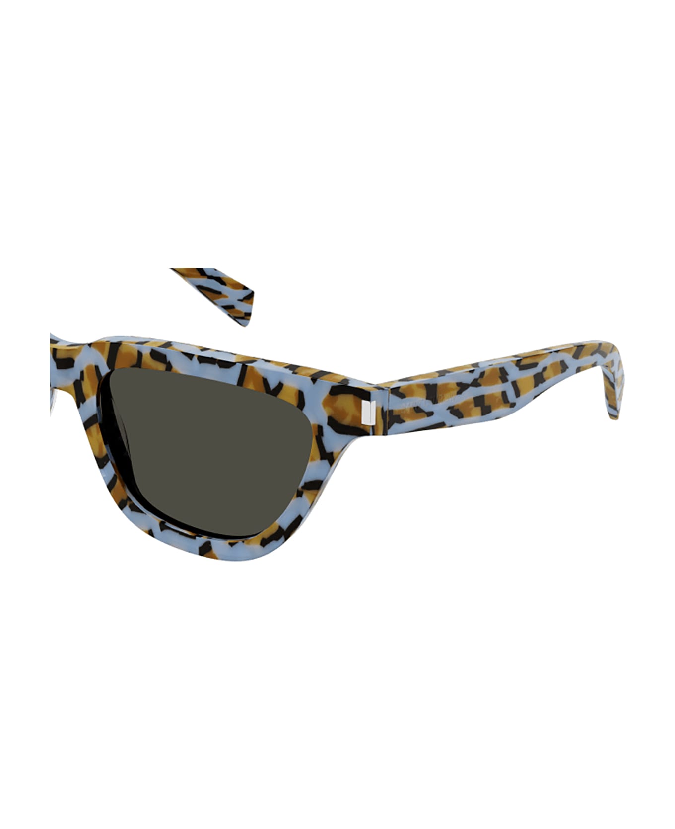 Saint Laurent Eyewear SL 462 SULPICE Sunglasses - Violet Violet Grey サングラス