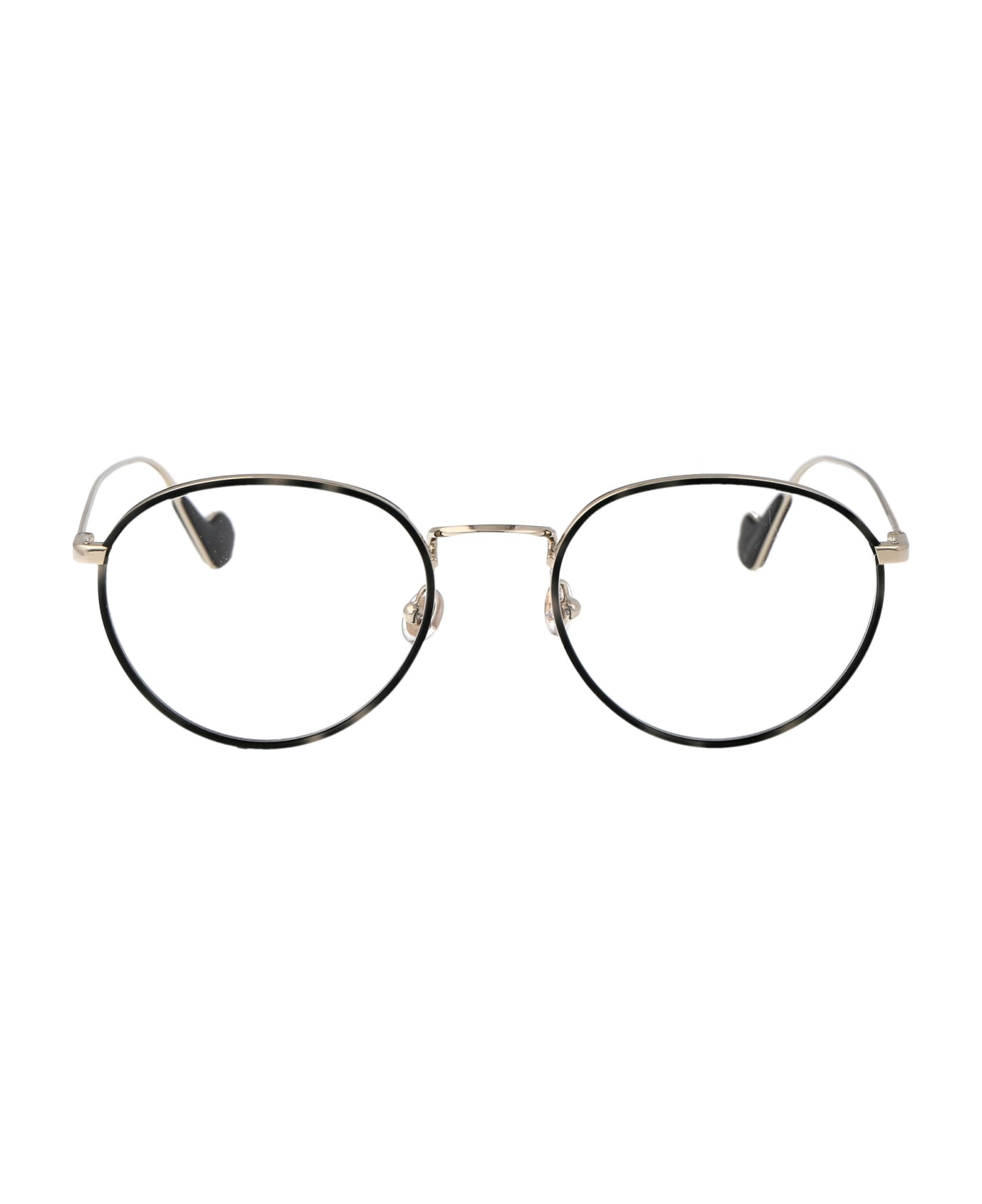 Moncler Eyewear Ml5110 Glasses - 032 Grigio Lucido