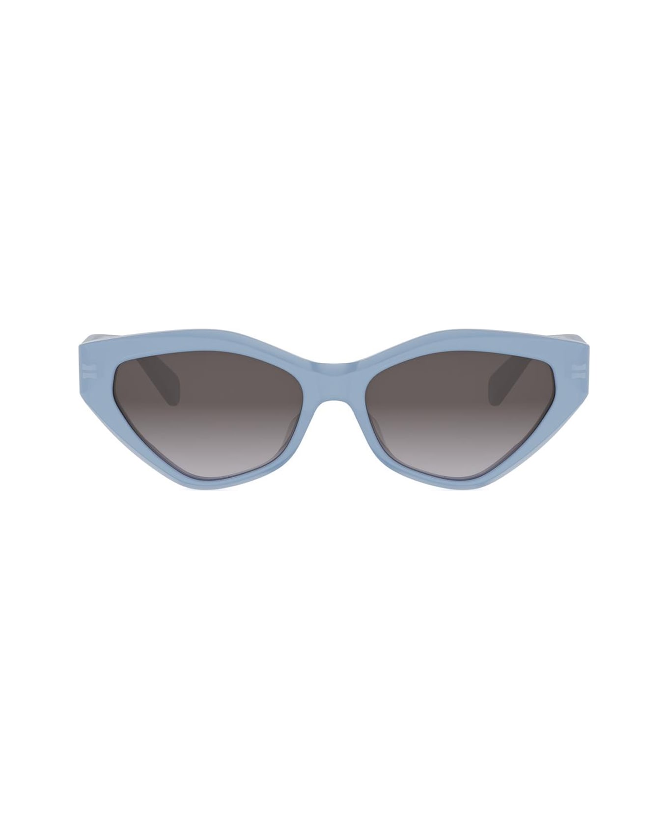 Celine Cl40323u Triomphe 84b Celeste Tenue Sunglasses - Celeste Tenue