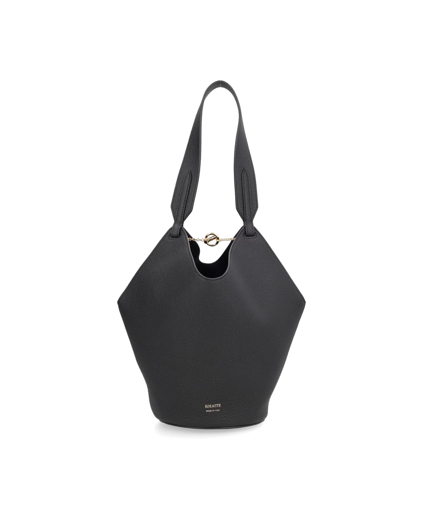 Khaite "lotus" Mini" Bag - BLACK