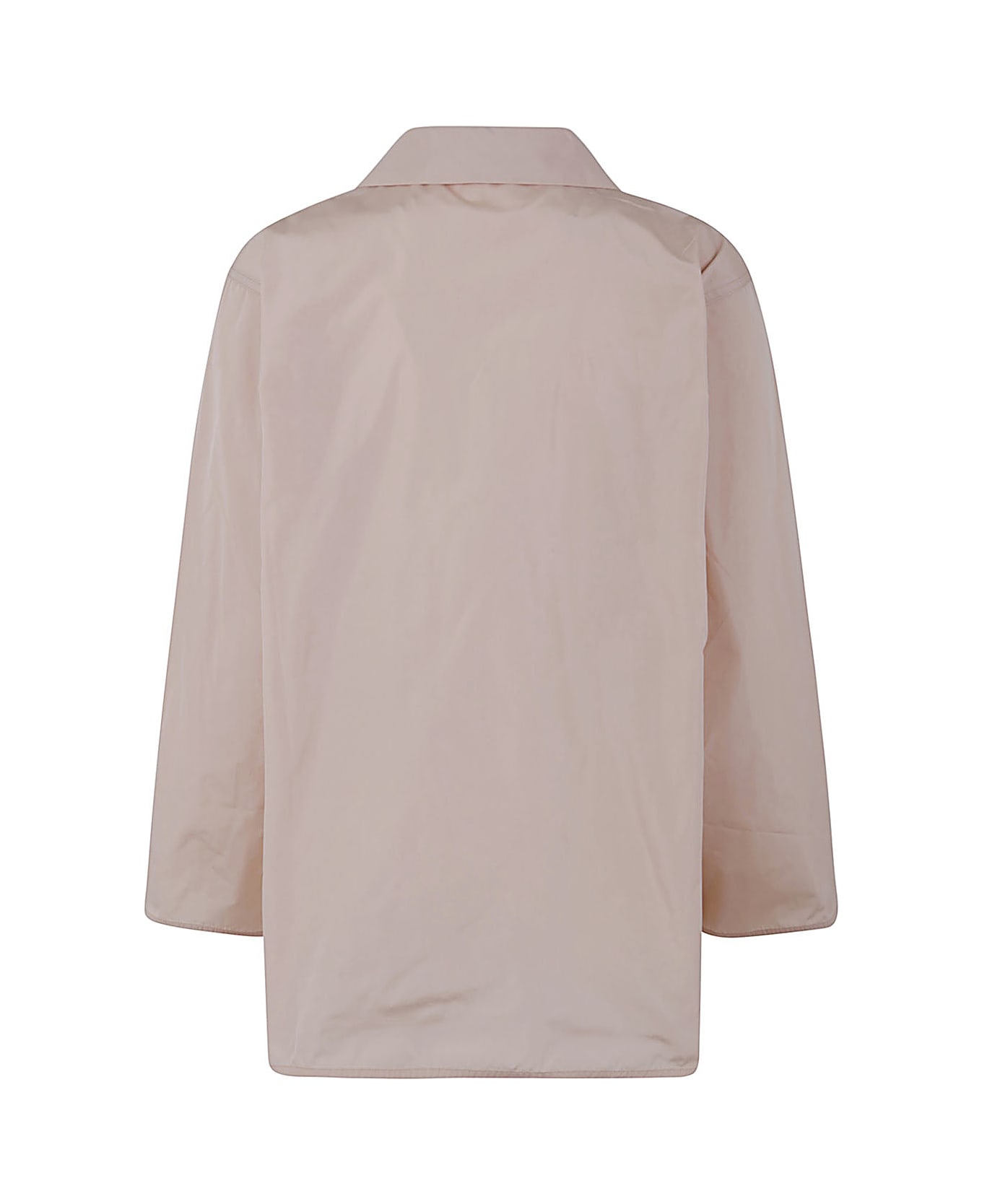 Sofie d'Hoore Long Sleeve Shirt With Front Applied Pocket - Nude シャツ