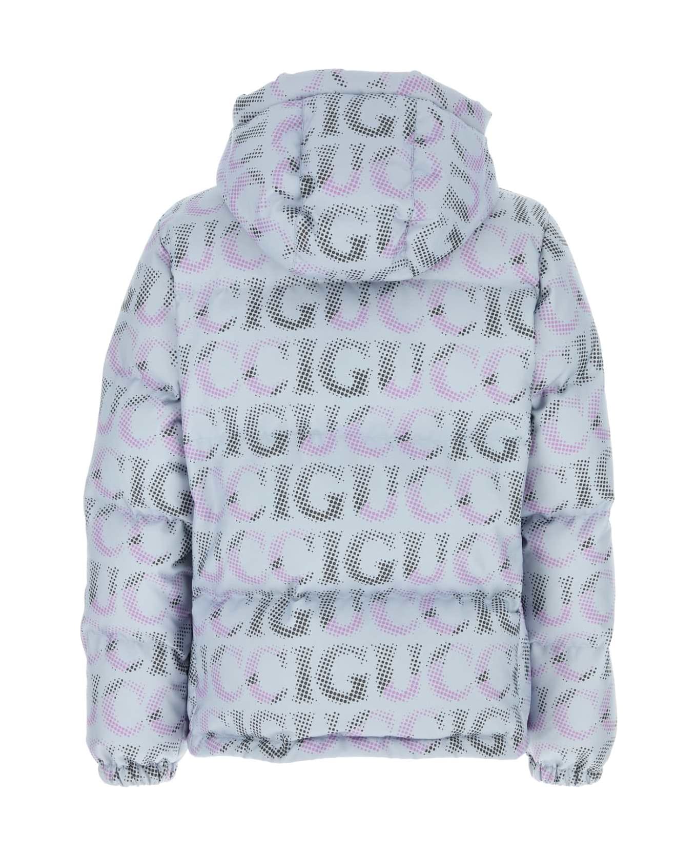 Gucci Printed Polyester Down Jacket - CLOUDLILACMC