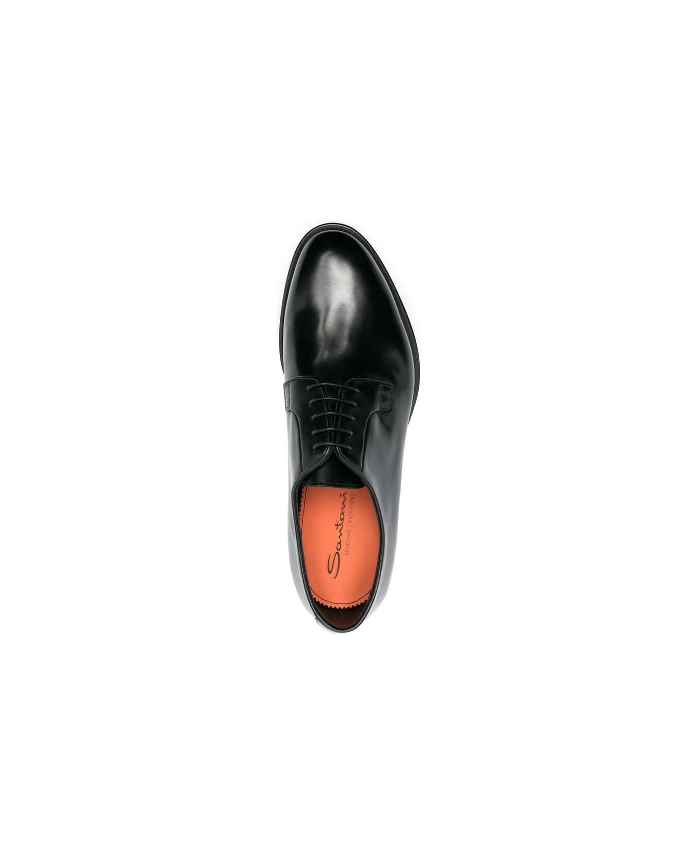 Santoni Shoe - BLACK