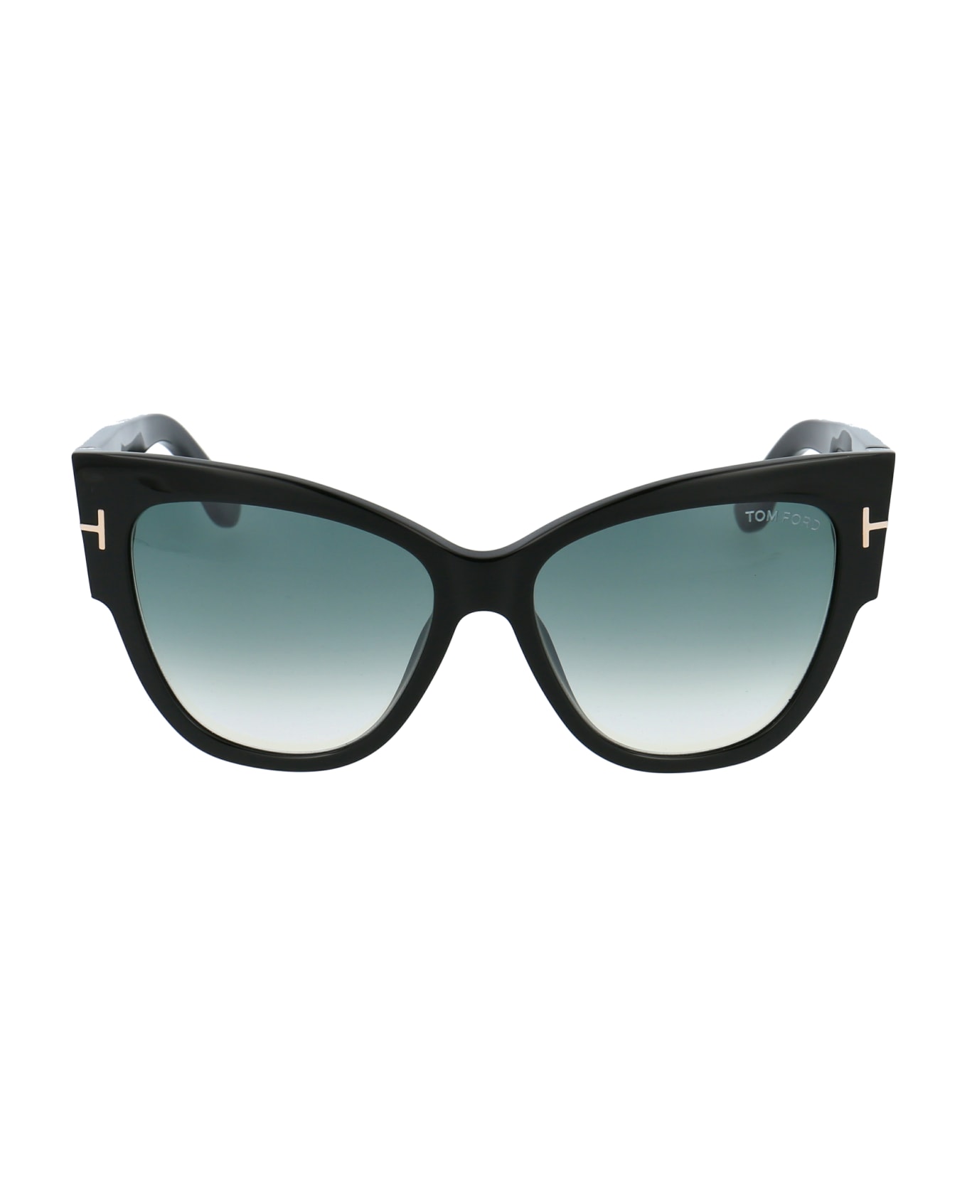 Tom Ford Eyewear Anoushka Sunglasses - 01B Nero Lucido / Fumo Grad サングラス