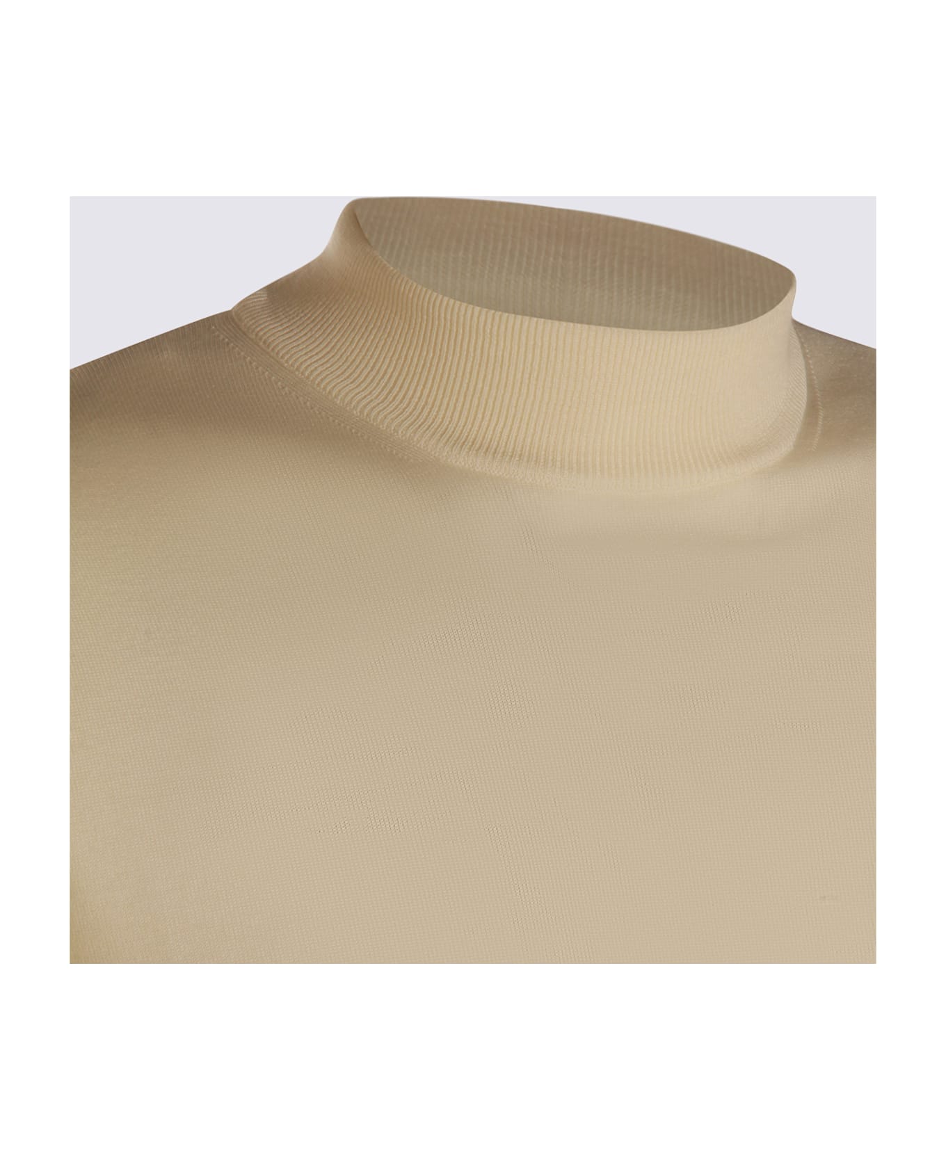 Zanone Cream Wool Knitwear
