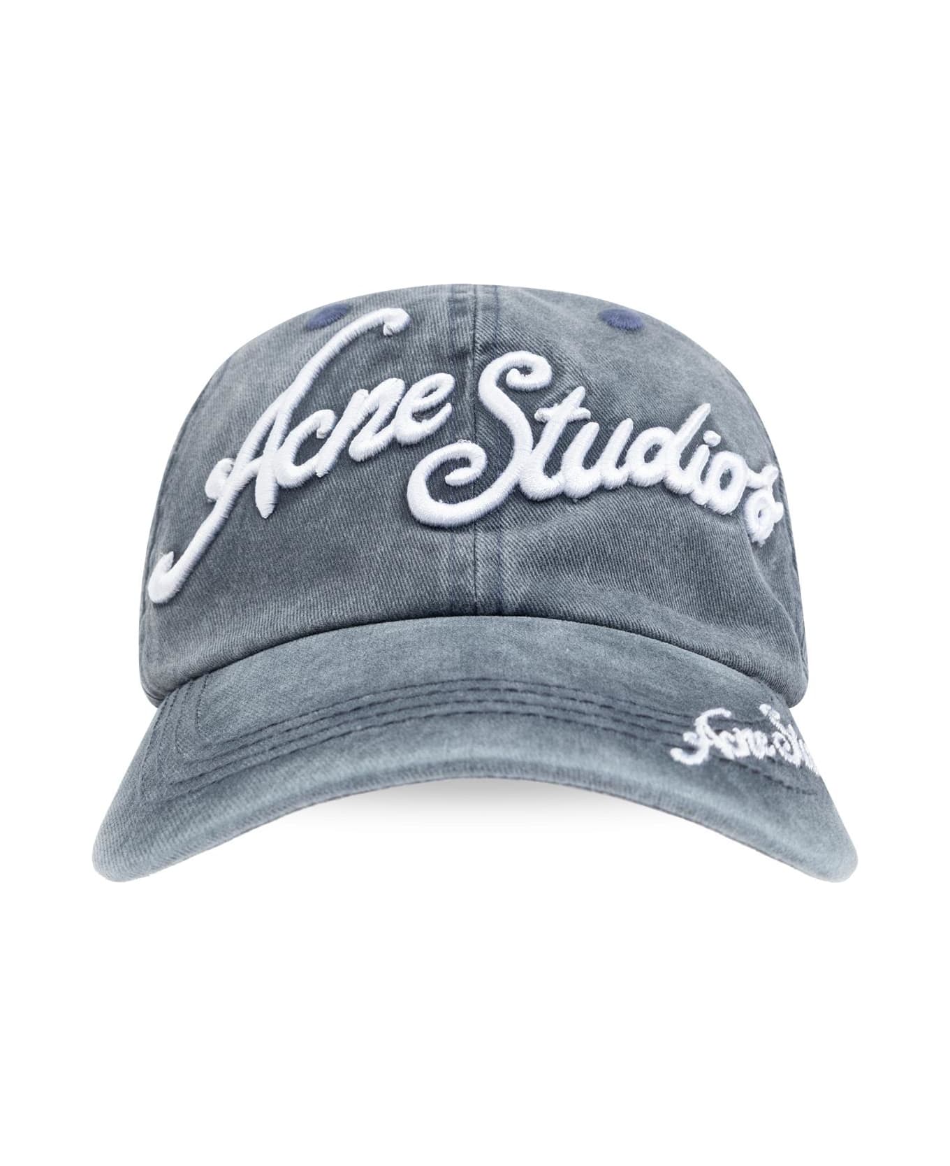 Acne Studios Baseball Cap - Faded Blue