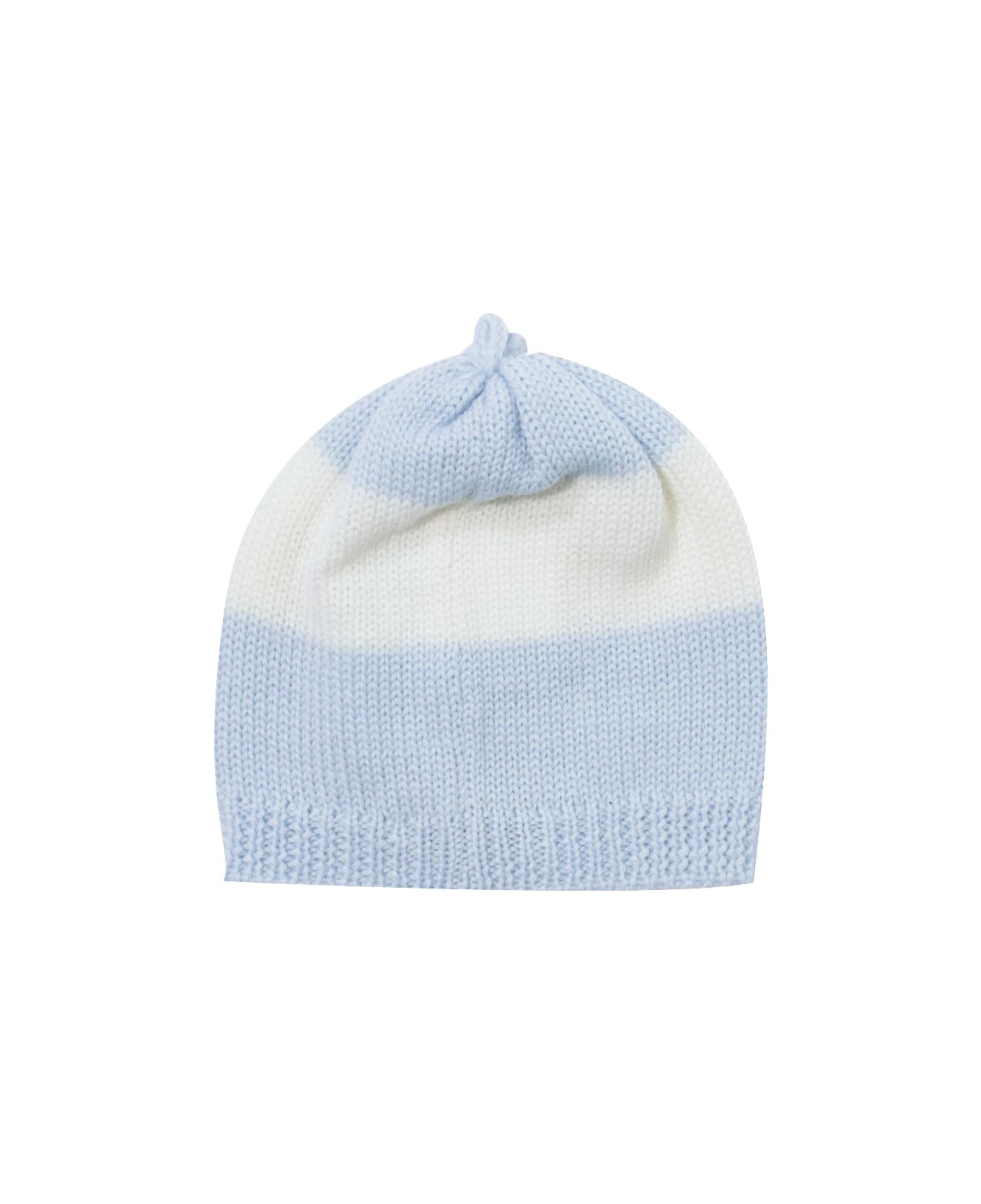 Piccola Giuggiola Wool Hat - Light blue