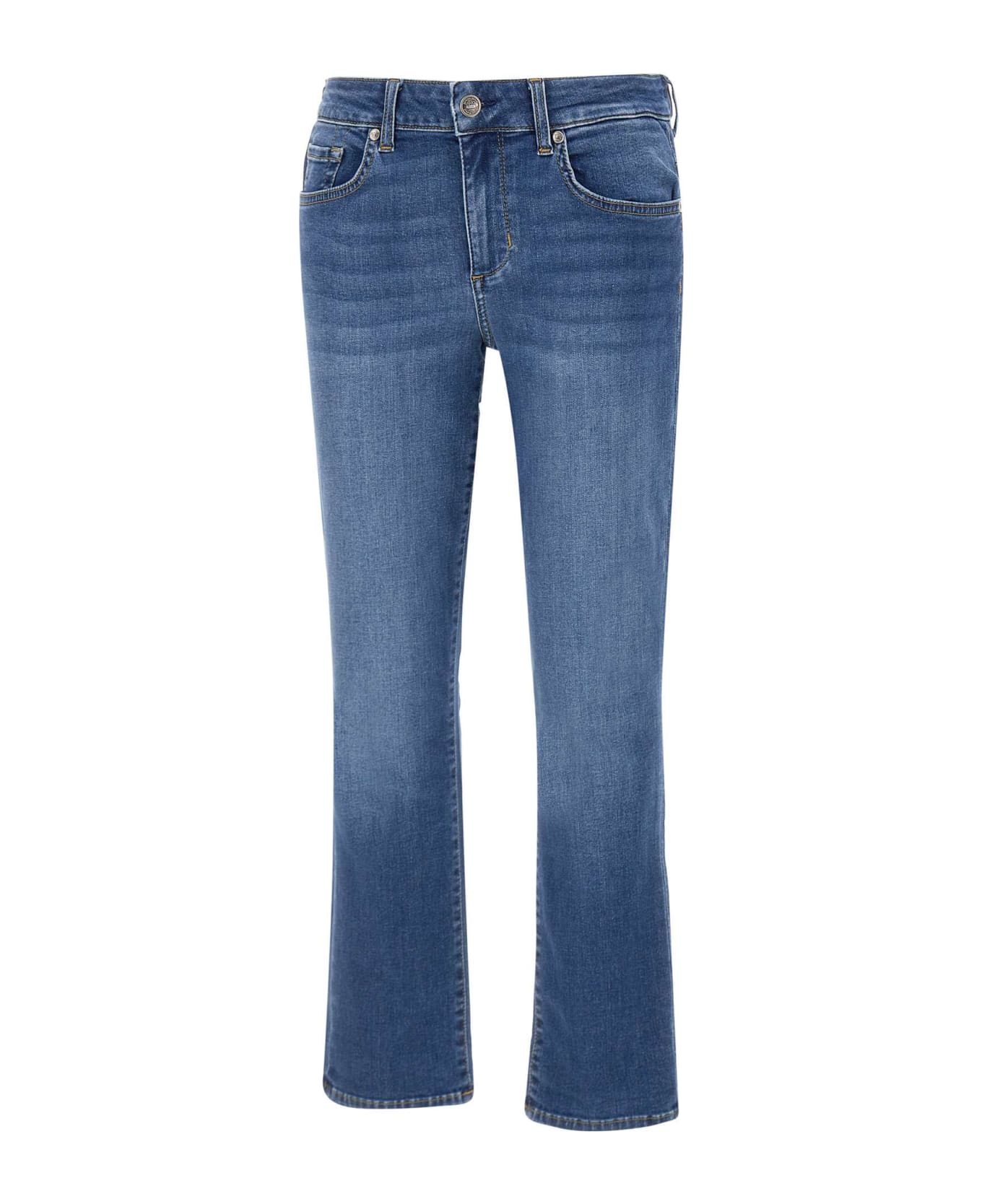 Liu-Jo 'monroe' Cotton Jeans - BLUE