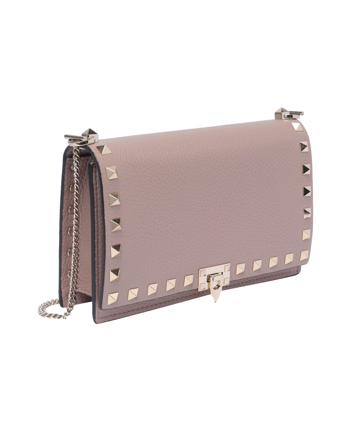 Valentino Garavani Mini Rockstud Crossbody Bag - Beige