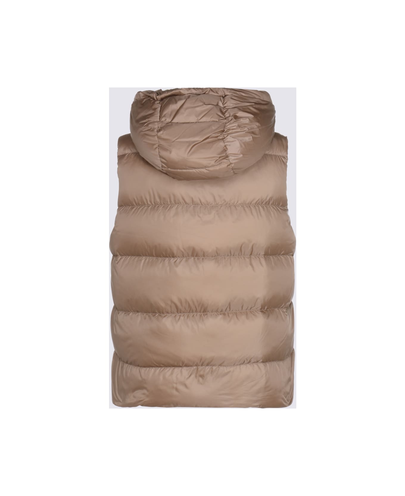Max Mara The Cube Beige Seivi Down Jacket - HONEY