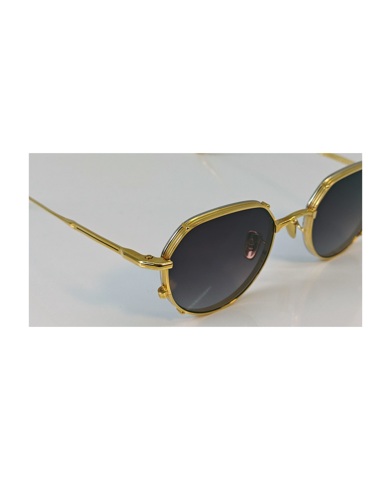 Jacques Marie Mage Hartana - Gold 2 Sunglasses - gold/silver サングラス